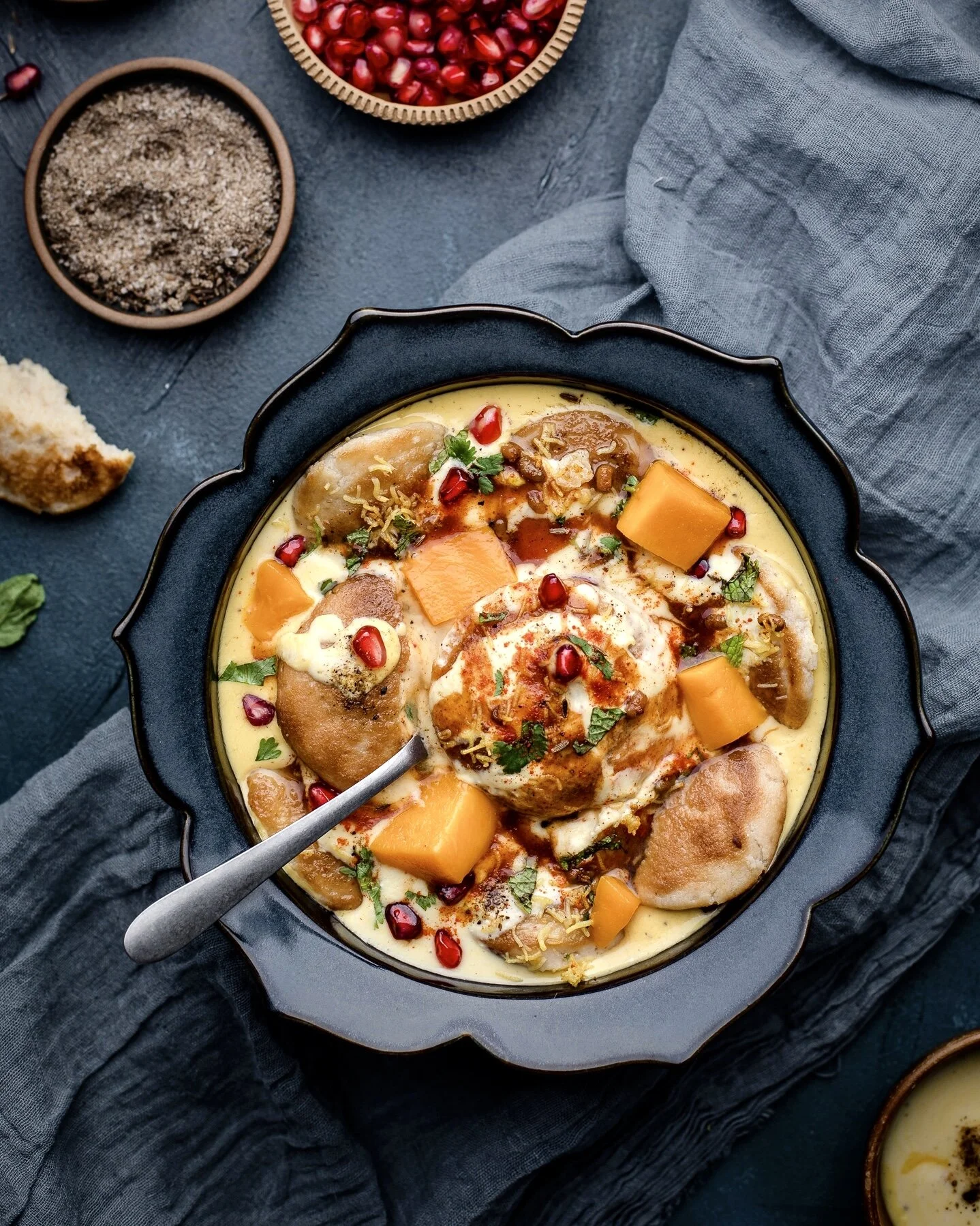 Instant Mango Dahi Bhallas