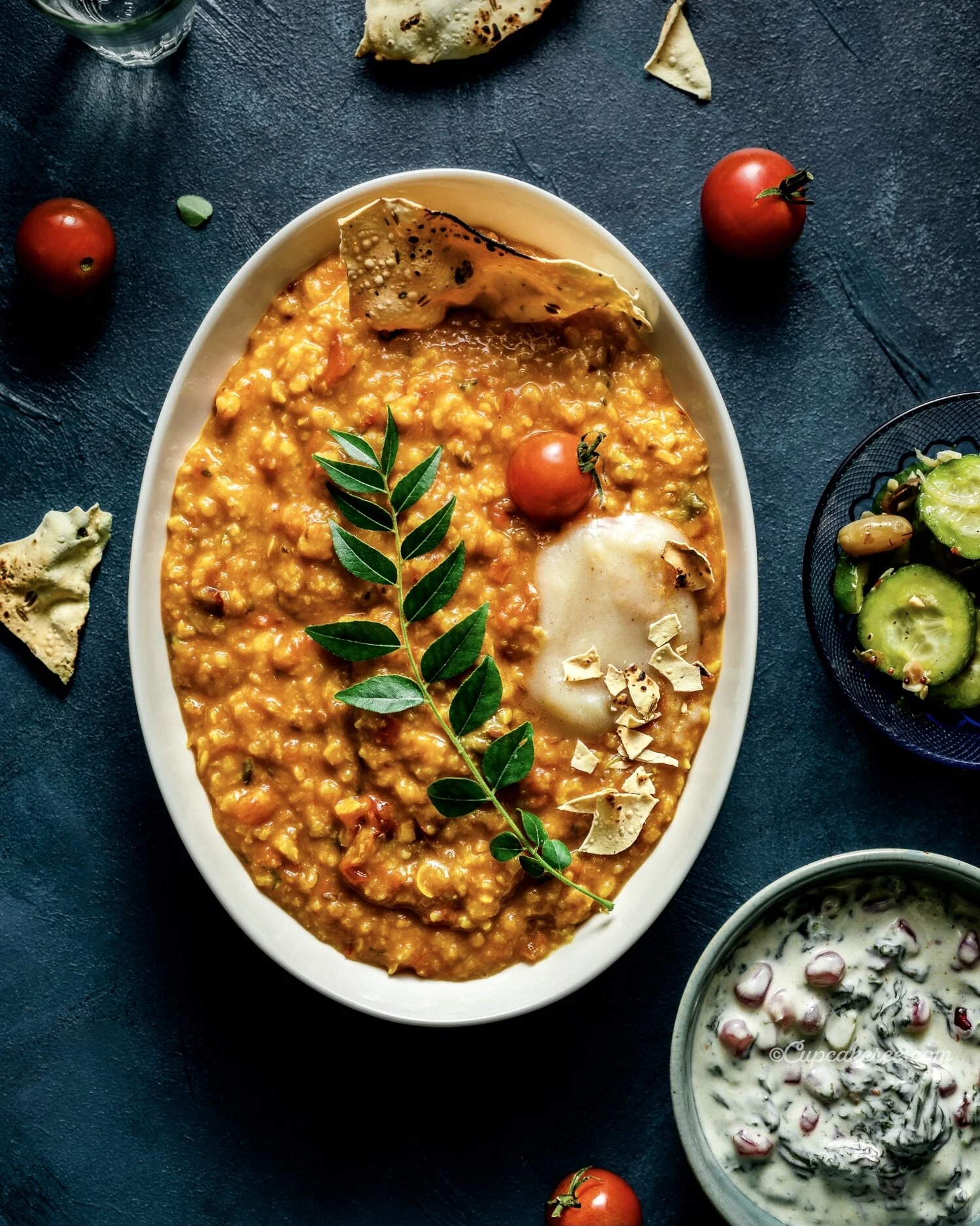 Andhra Style Tomato Khichdi (Gluten-free)