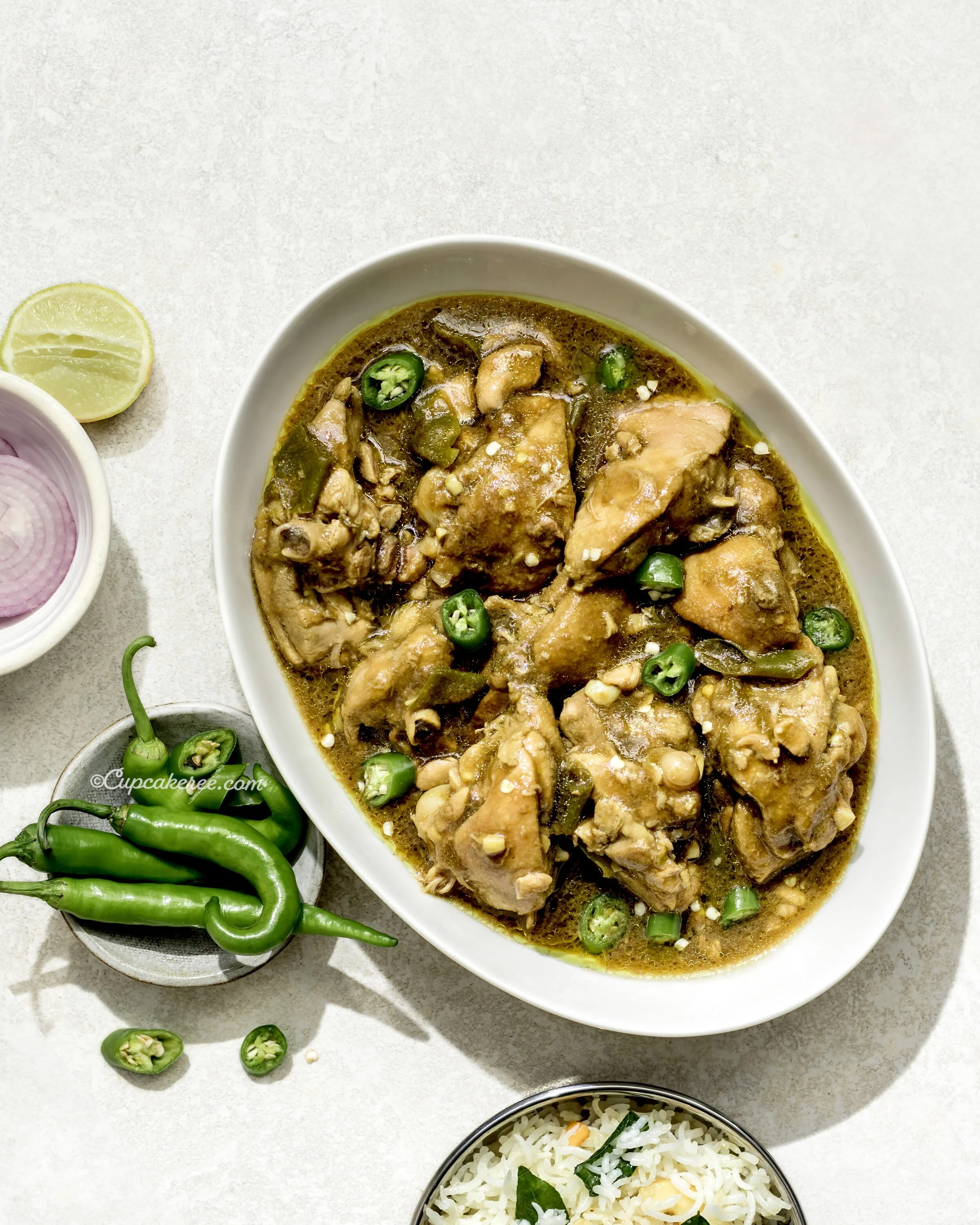 Nagarjuna Style Chilli Chicken