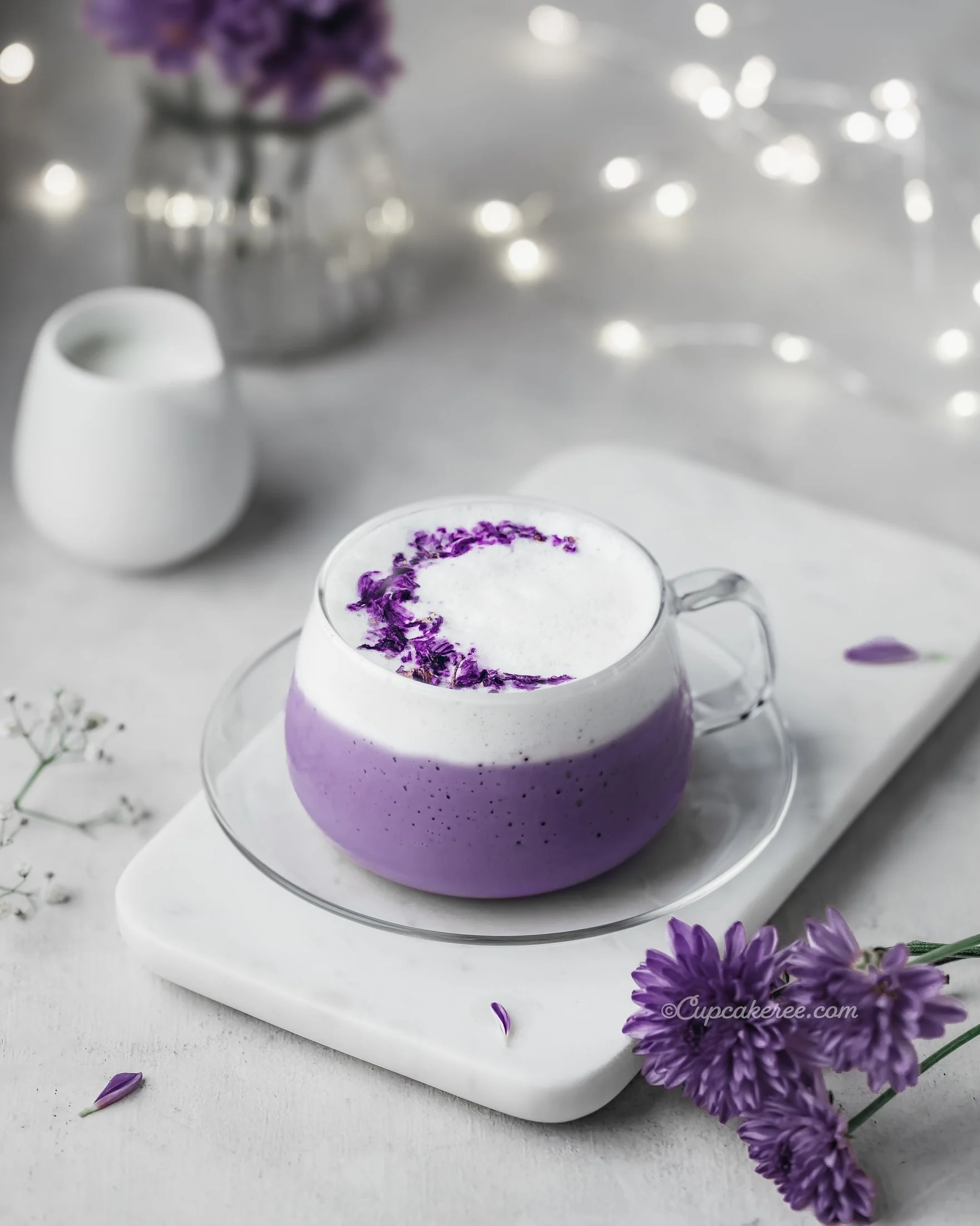Purple Sweet Potato Latte