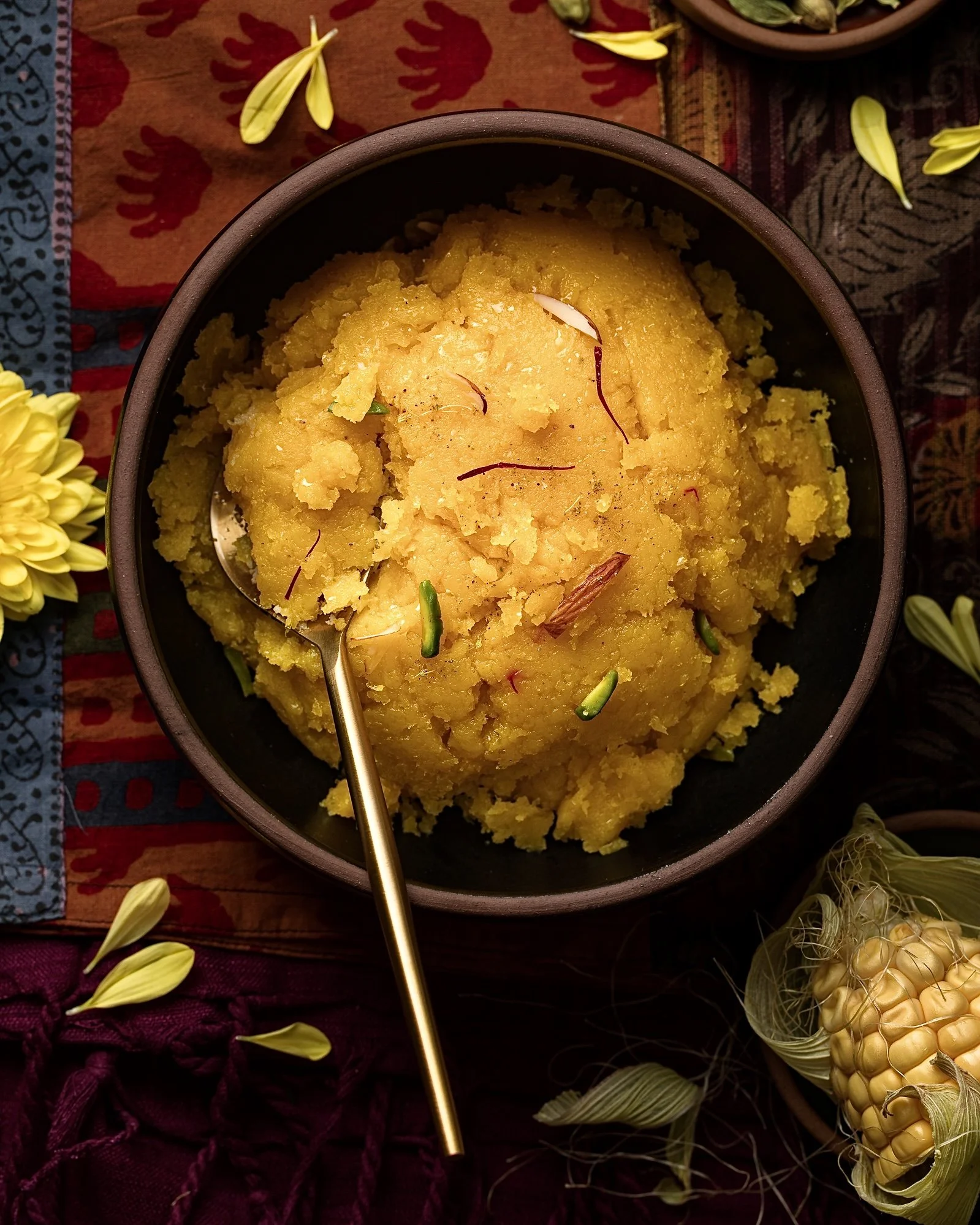 Sweet Corn Halwa (Gluten-free)