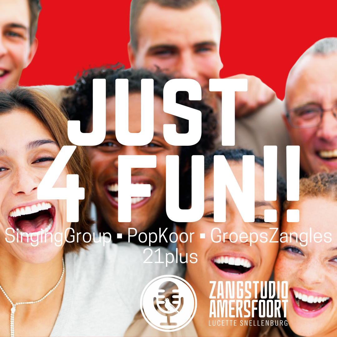 Popkoor Just4Fun!! - zingen voor fun Amersfoort