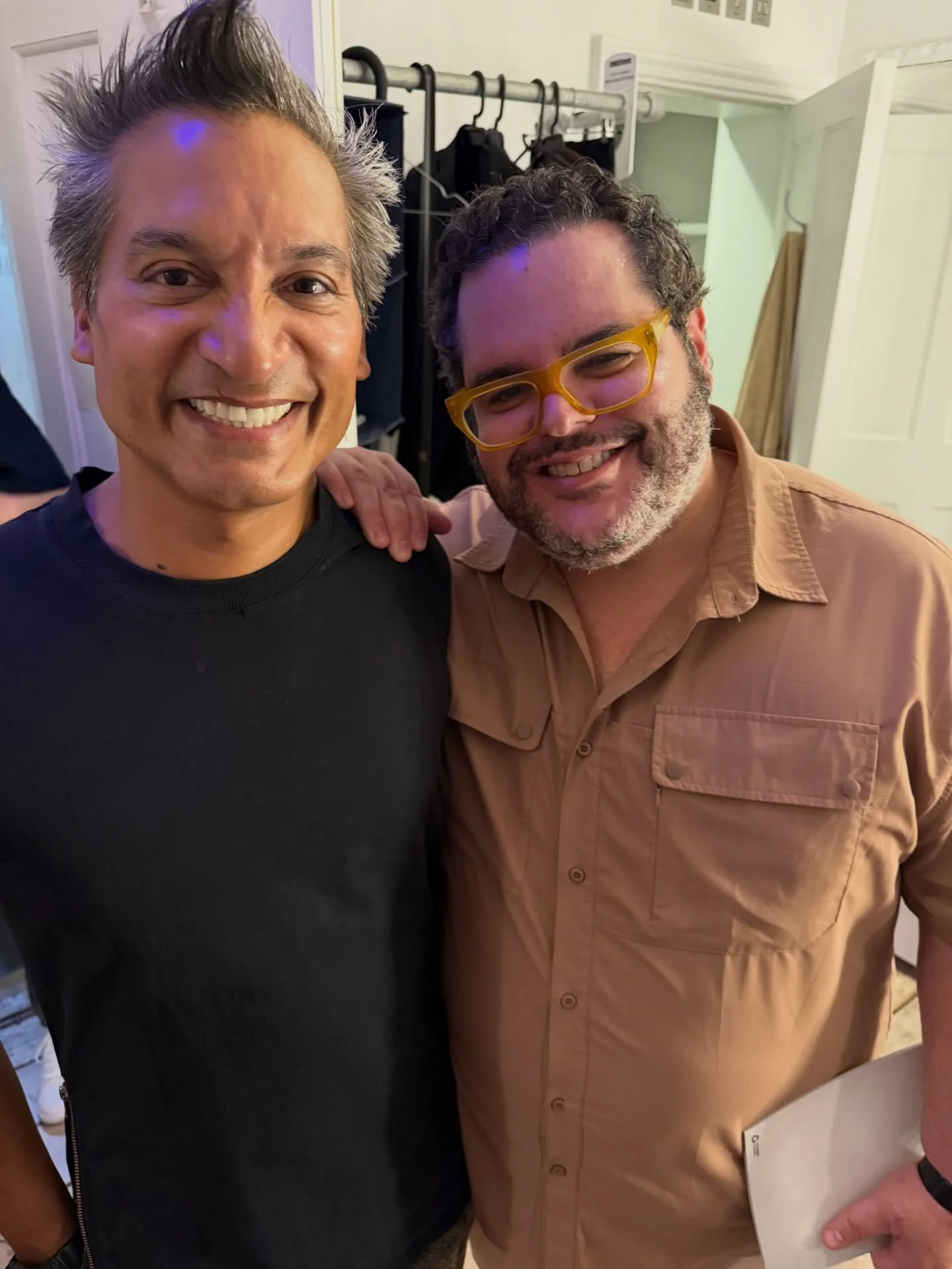 Thank you @joshgad for your kind words after watching @theproducerslondon What a gift. Glad you enjoyed our brilliant show! 🤎🙏🏽