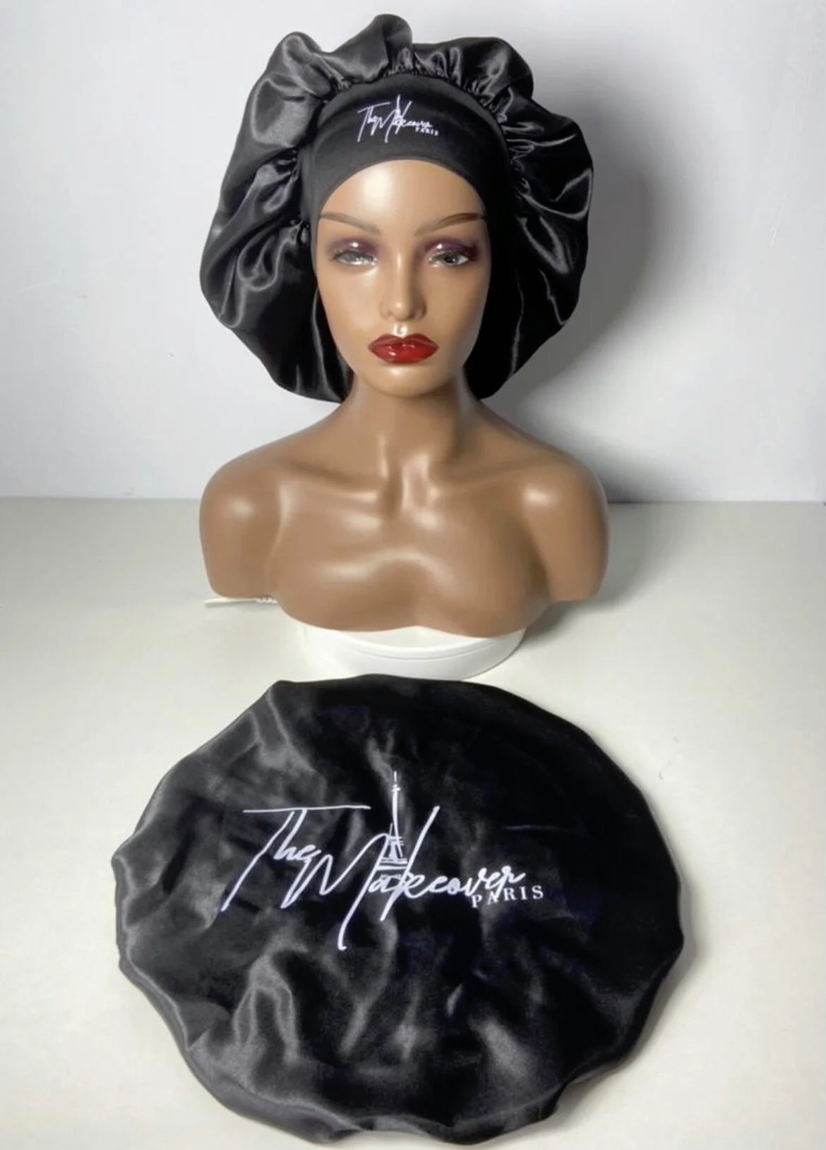 Satin Bonnet W/ Band