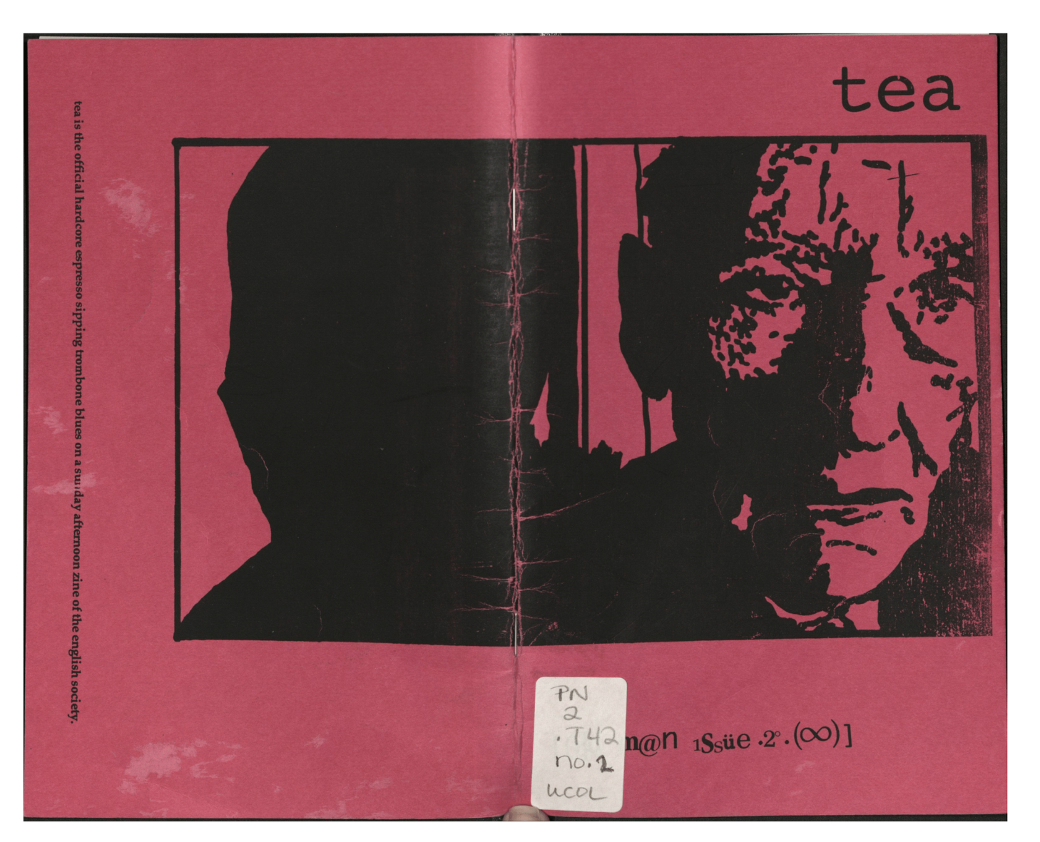 Tea Volume 1, Issue 2, created by Matthew DeVille and his team in 1996. Image from the Grand Reading Room archives.