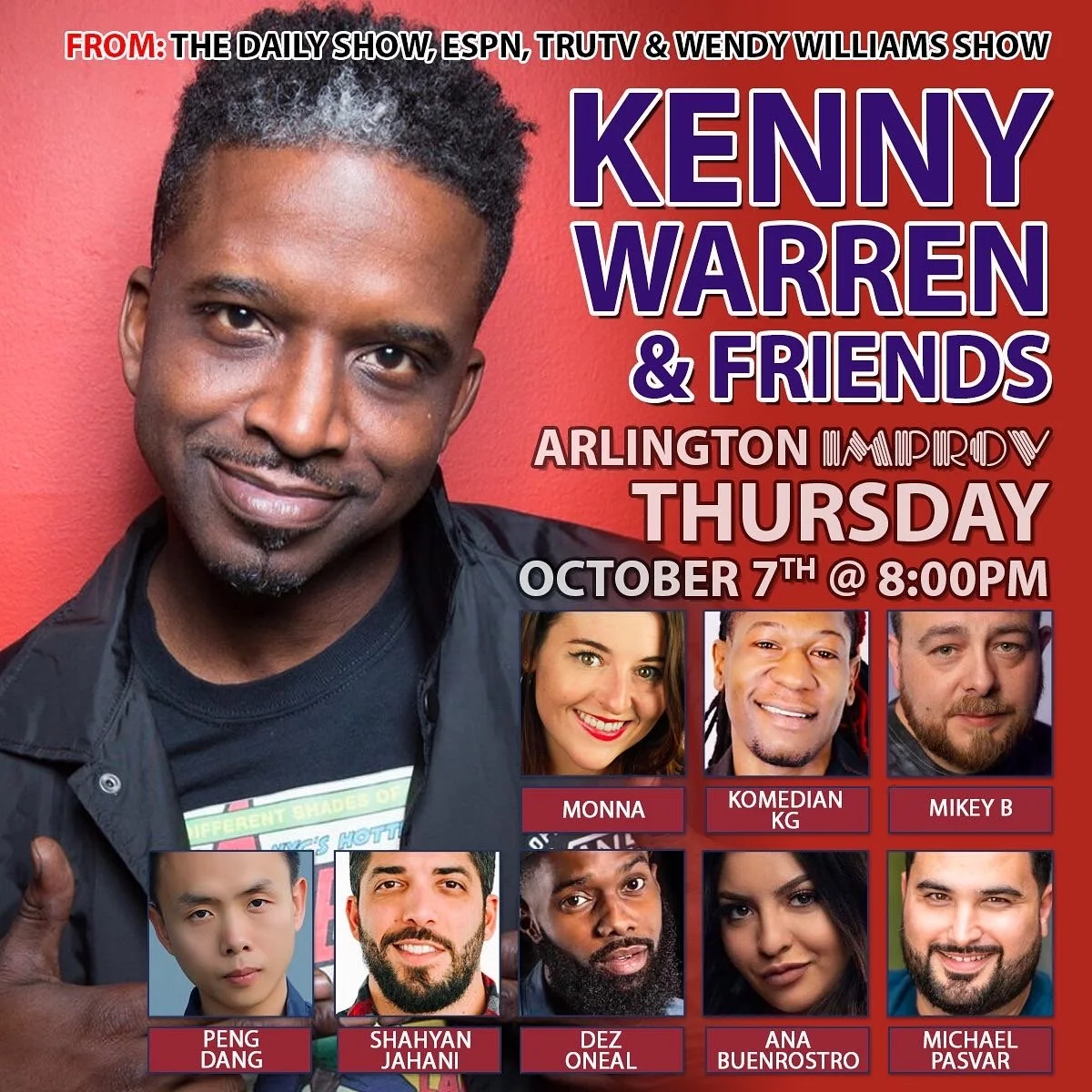 Arlington Improv Presents - Kenny Warren and Friends