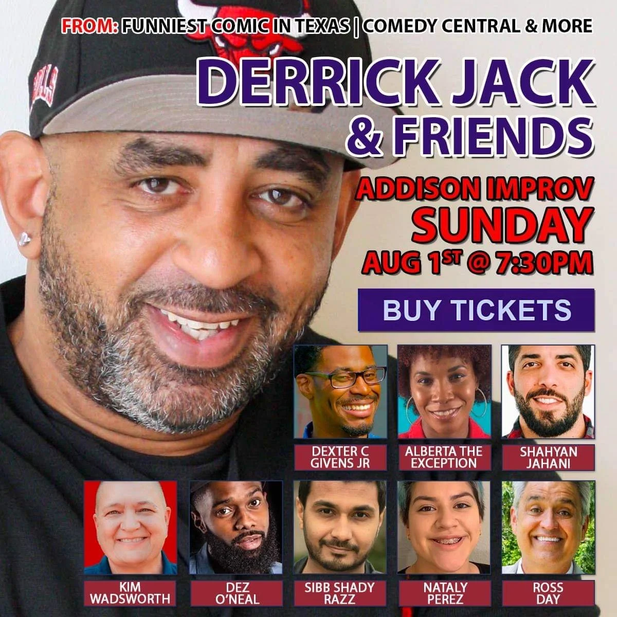Addison Improv Presents - Derrick Jack and Friends