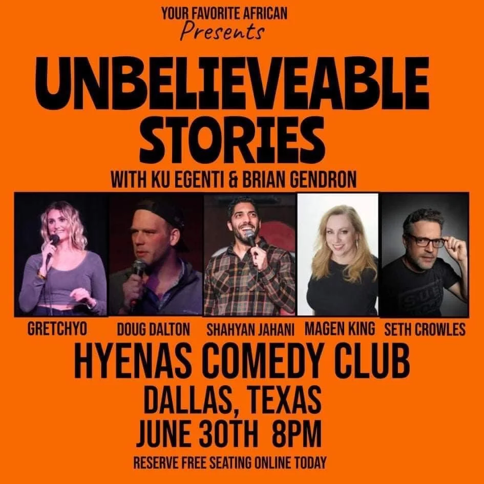 Unbelievable Stories w/ Ku Egenti