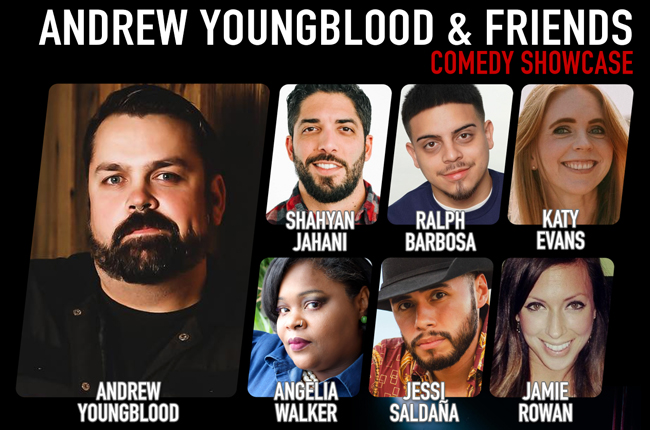 ANDREW YOUNGBLOOD &amp; FRIENDS @ Addison Improv!