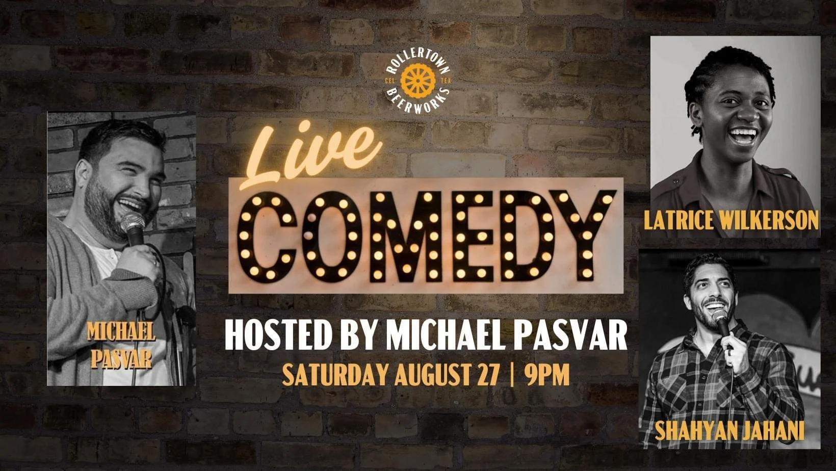 LIVE COMEDY!