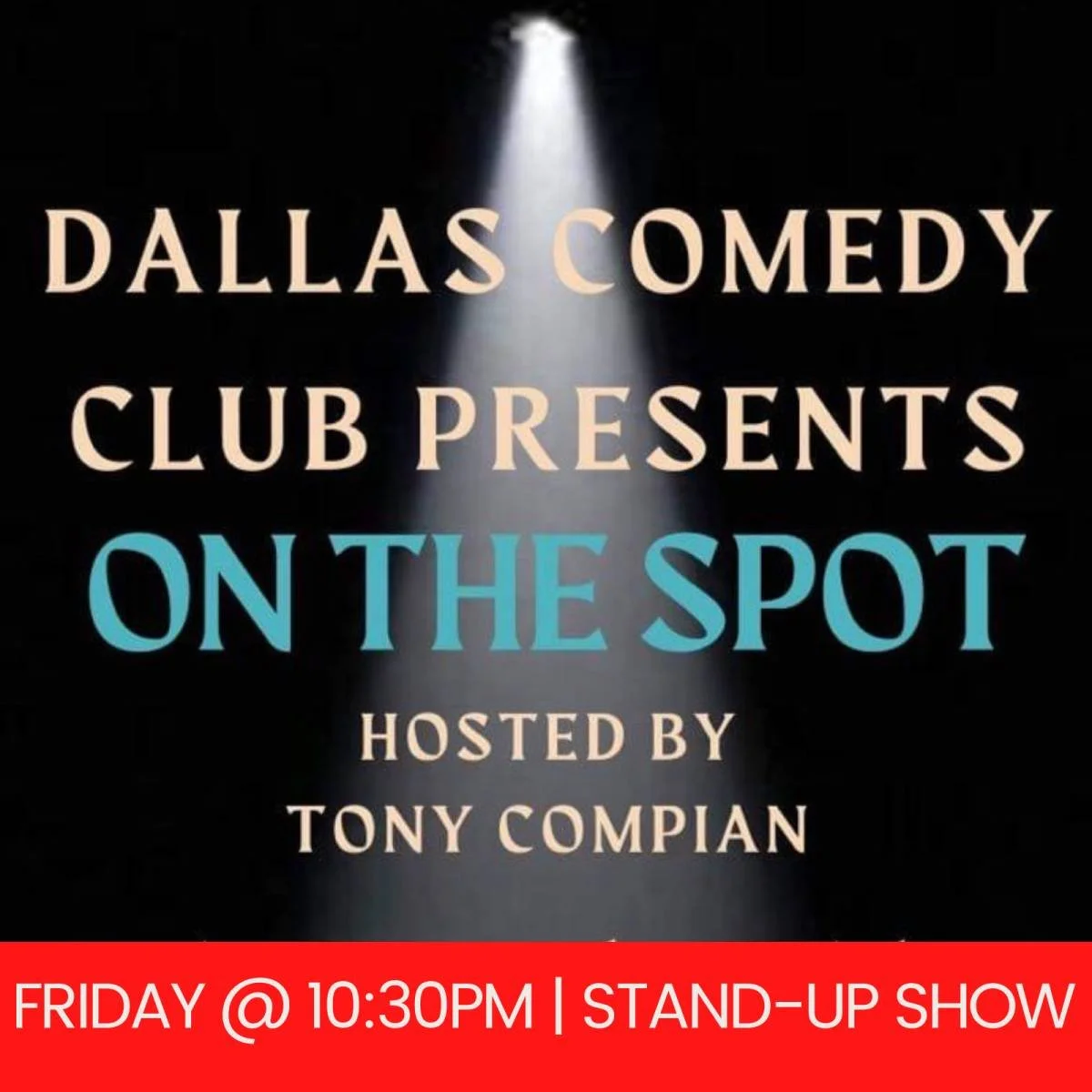 ON THE SPOT, CROWD WORK SHOW @ DCC