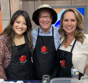 Chicago Tomato Man apron — Chicago Tomato Man