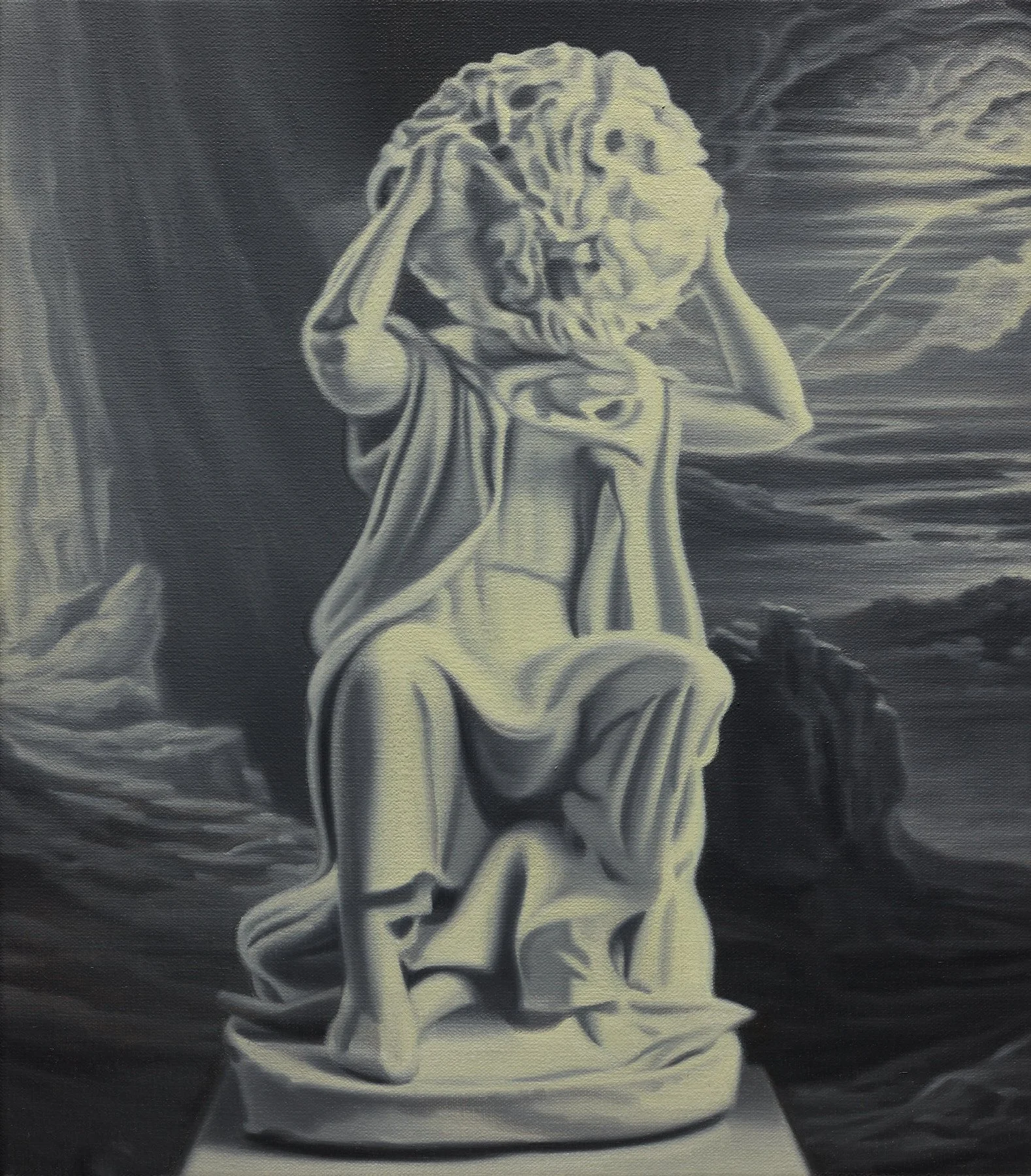  Metamorphosis, 2025  Oil on canvas, 40 × 35 cm 