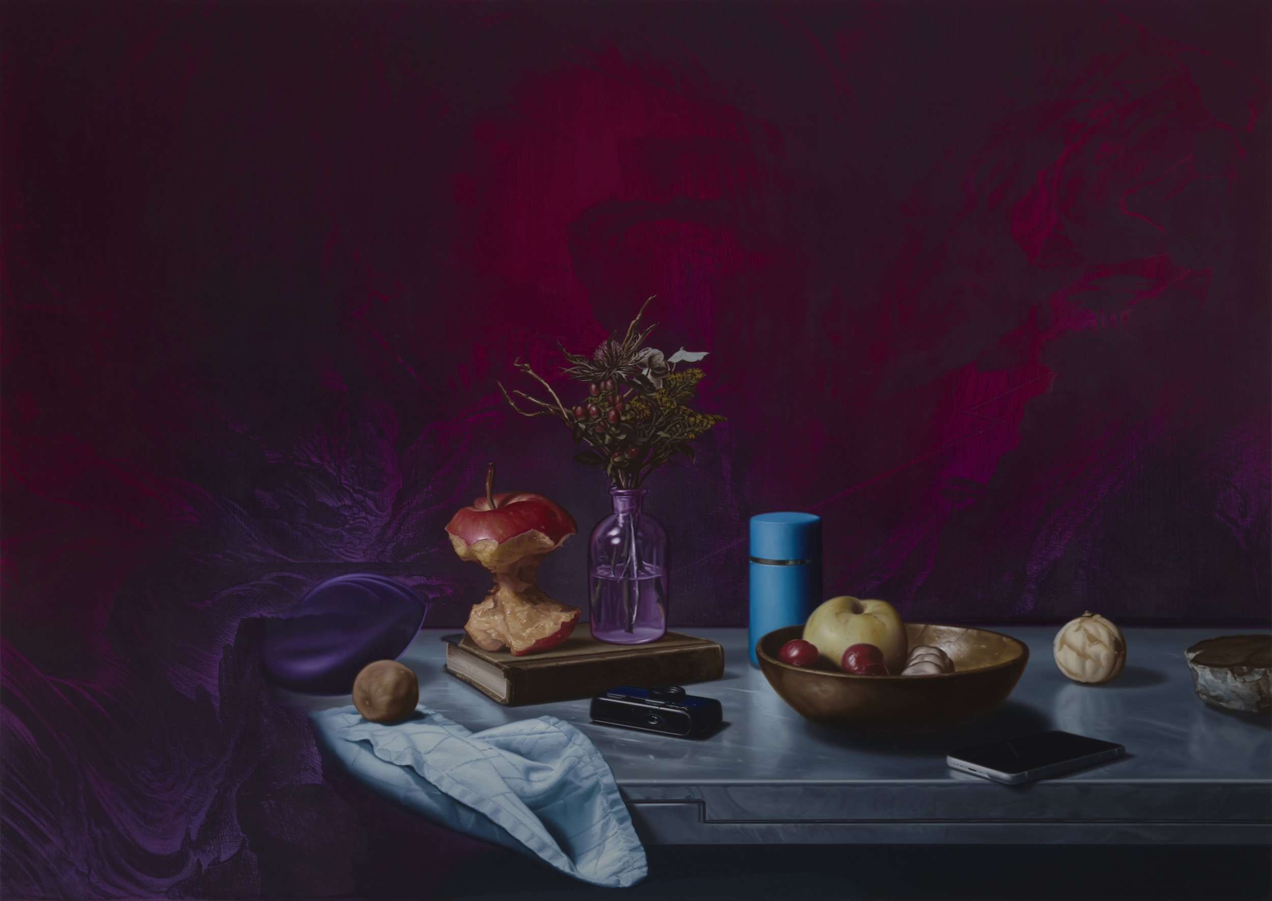  The Deluge (After John Martin), 2026   Oil on canvas, 170 x 240 cm 