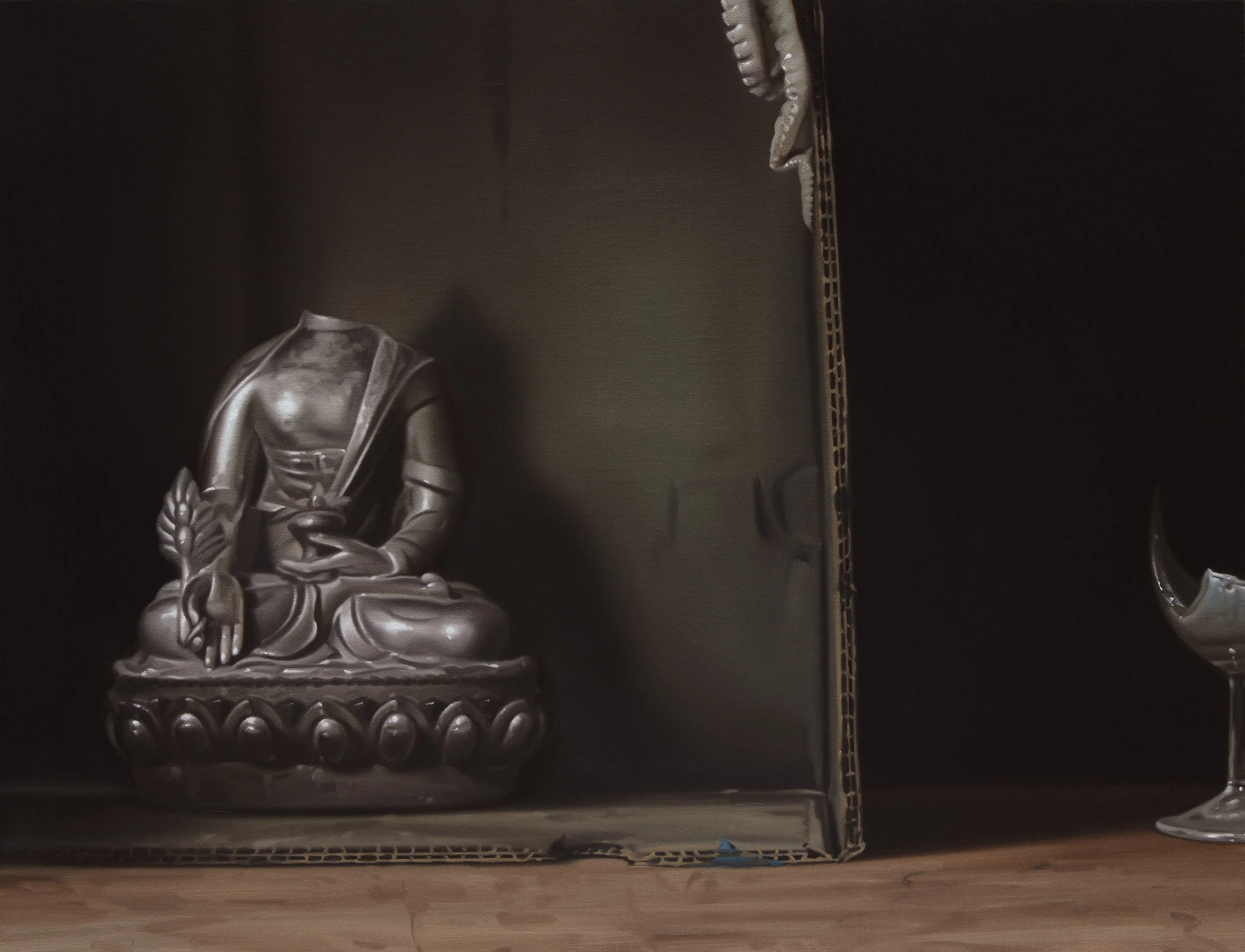 Falling Apart, 2024. Oil on canvas, 50 x 56 cm.jpg