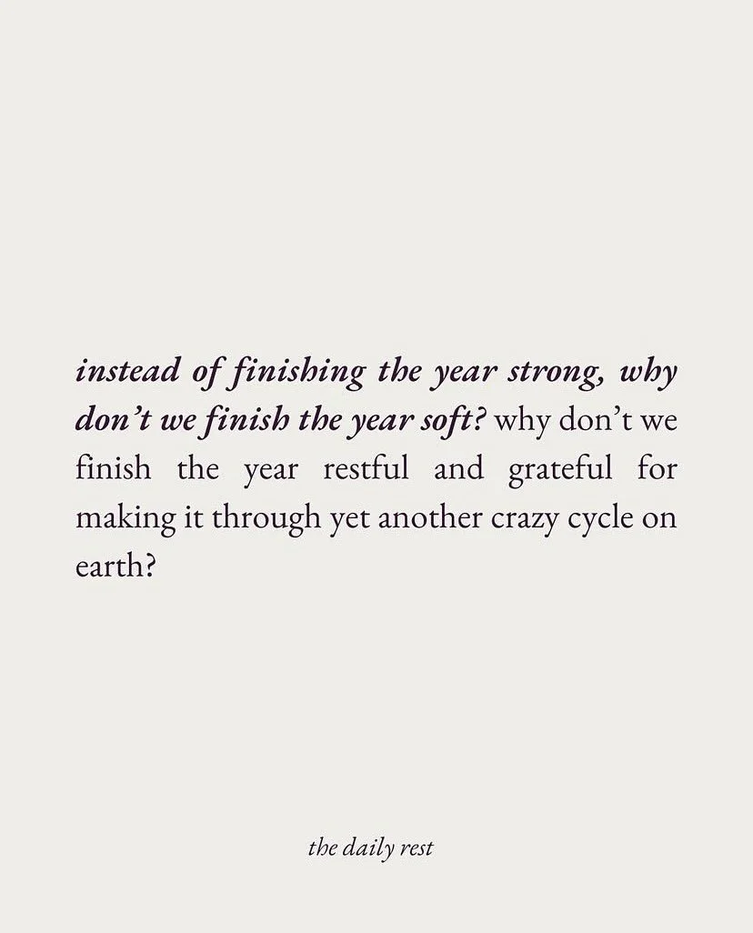 It feels apt to share these beautiful words by @thedailyrest before I take a little social media break. This year and right now has been the continuous reminder to fill up my cup and build my capacity in the little ways, each and every day. To be to 