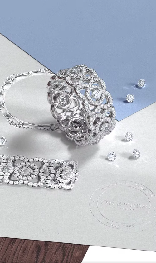 De Beers, Enchanted Lotus Band.png