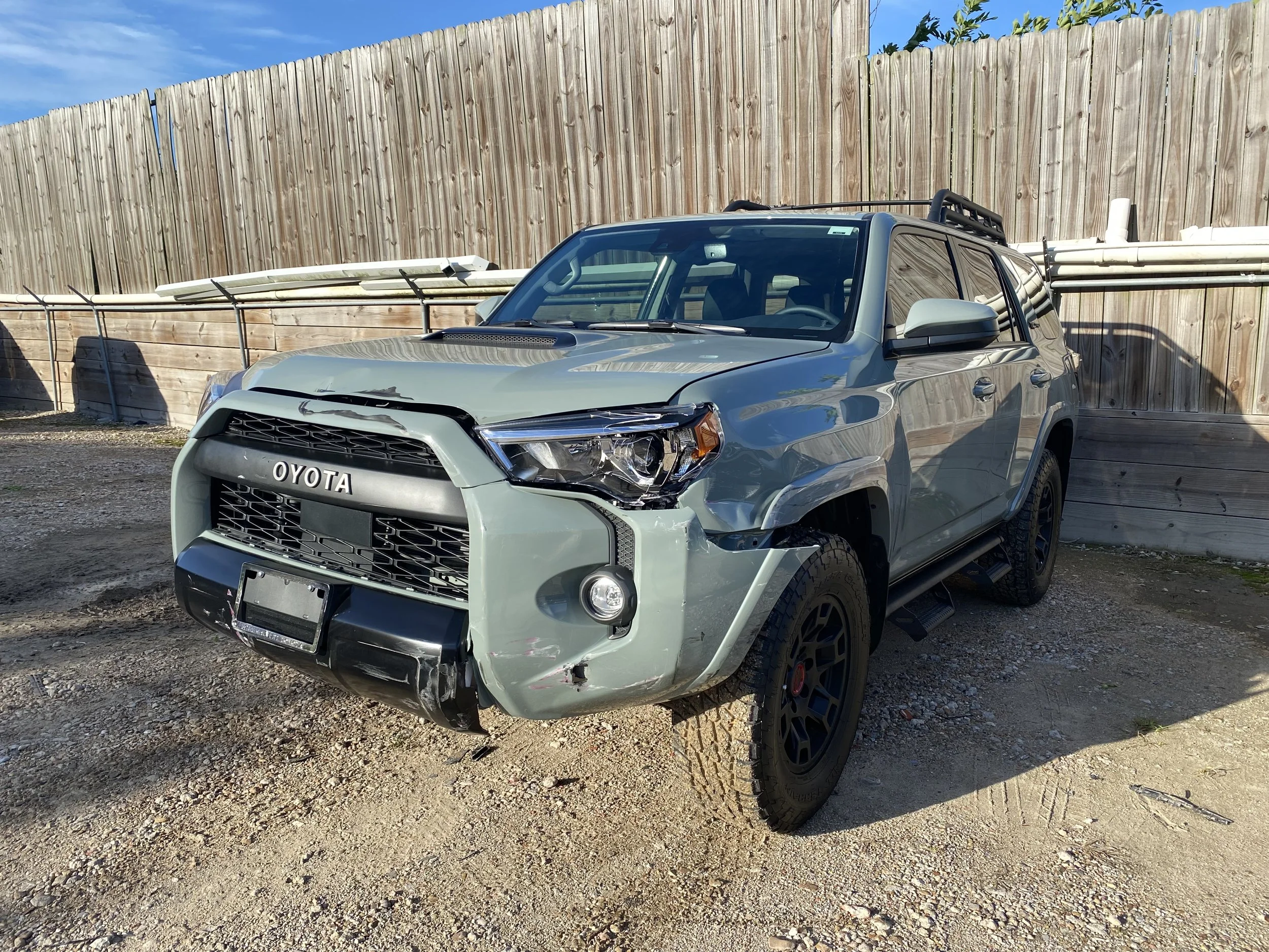 Sugar Land area collision repair toyota truck