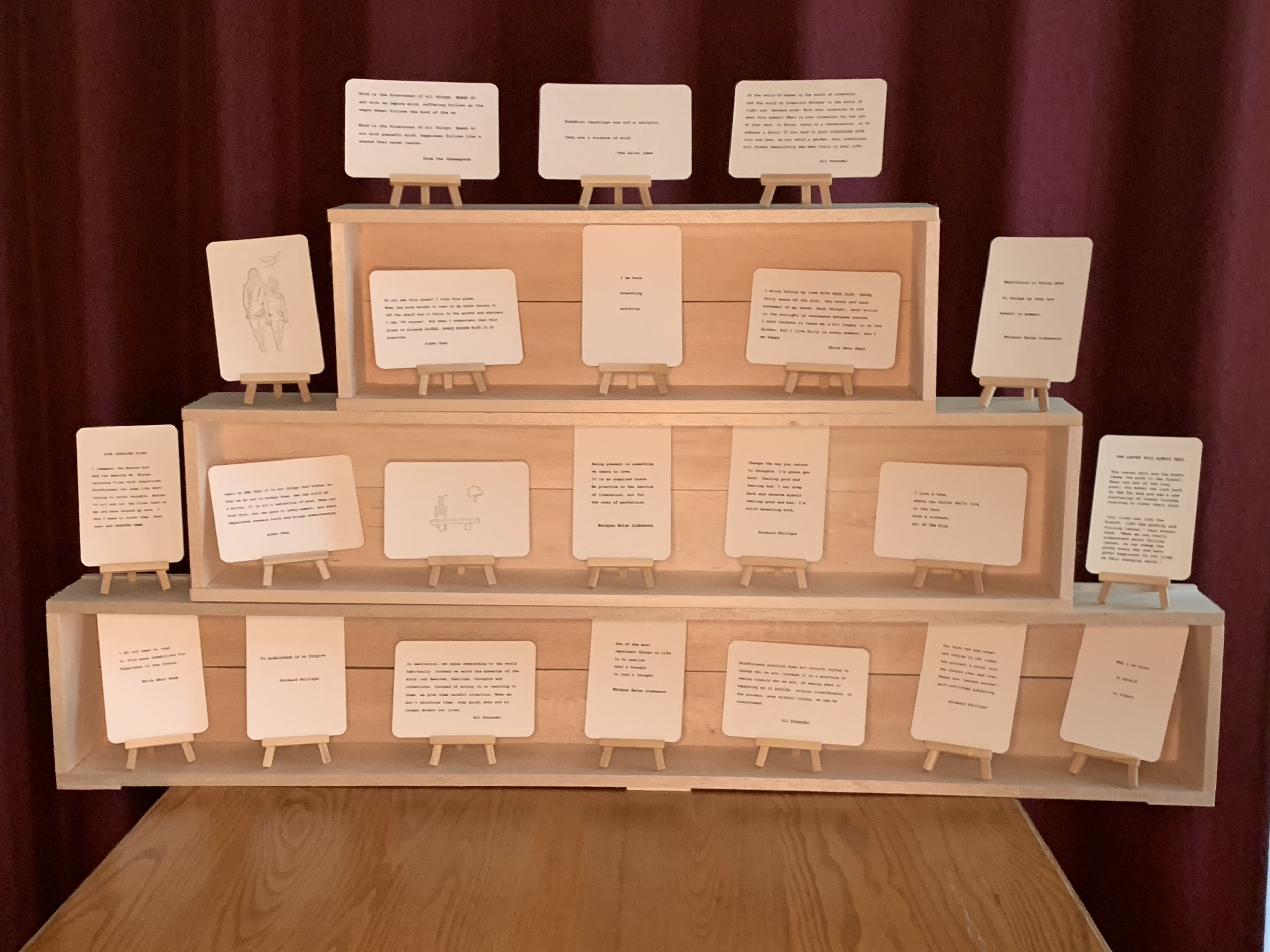 Mindfulness Reminder cards