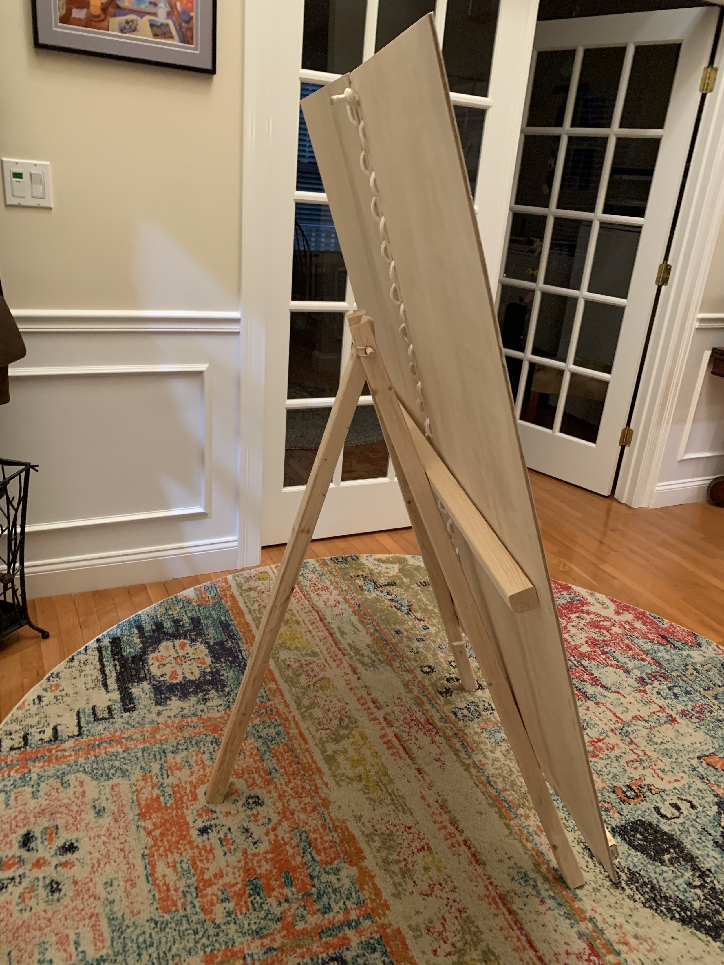 Easel for Metta poem