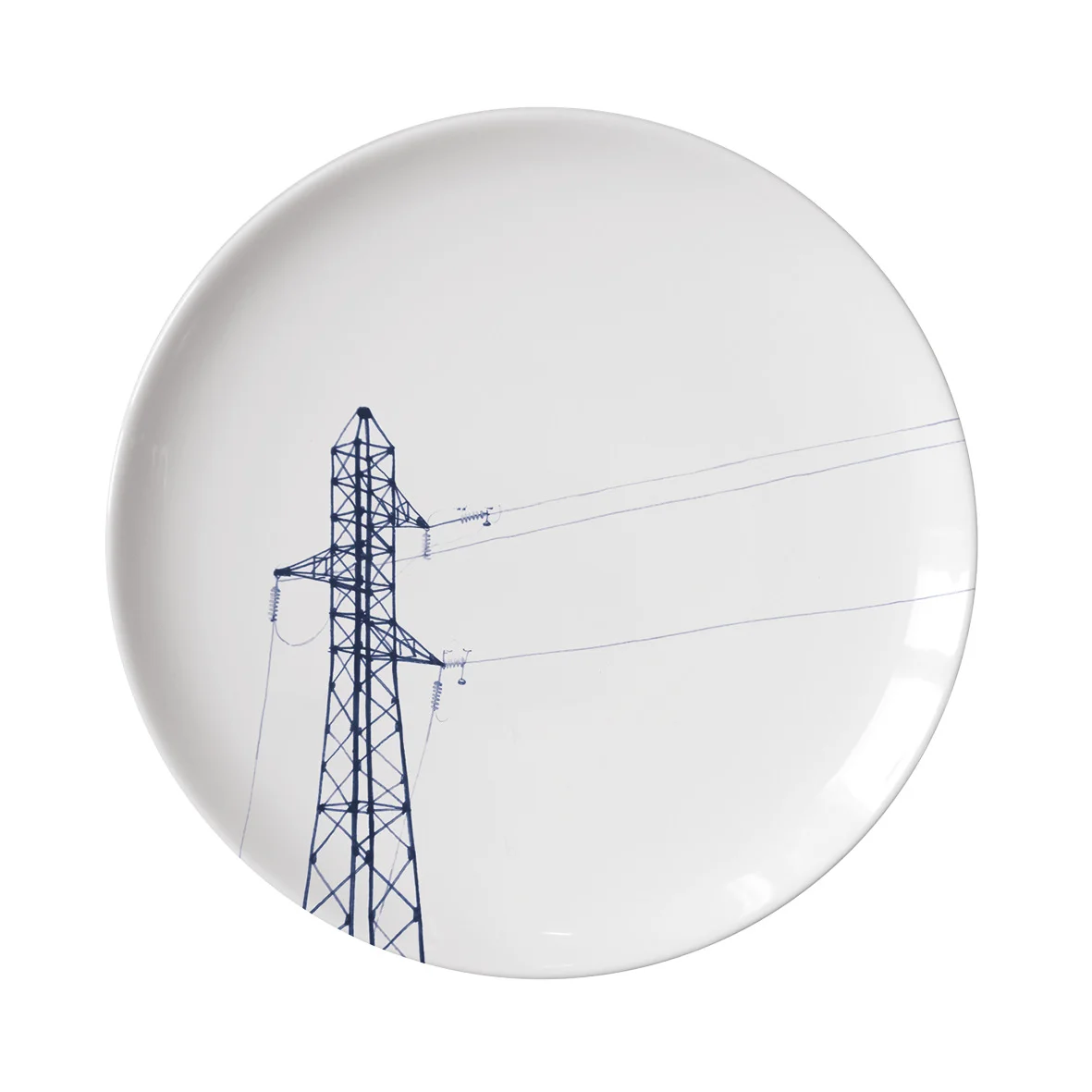 Pylônes grande assiette