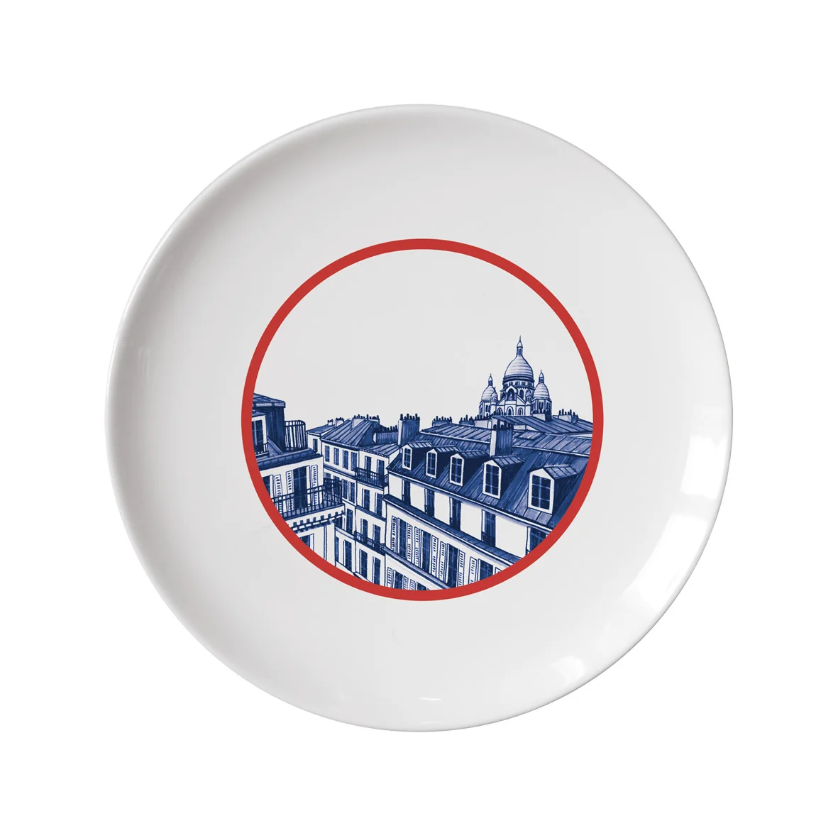 Copie de Paris assiette creuse montmartre
