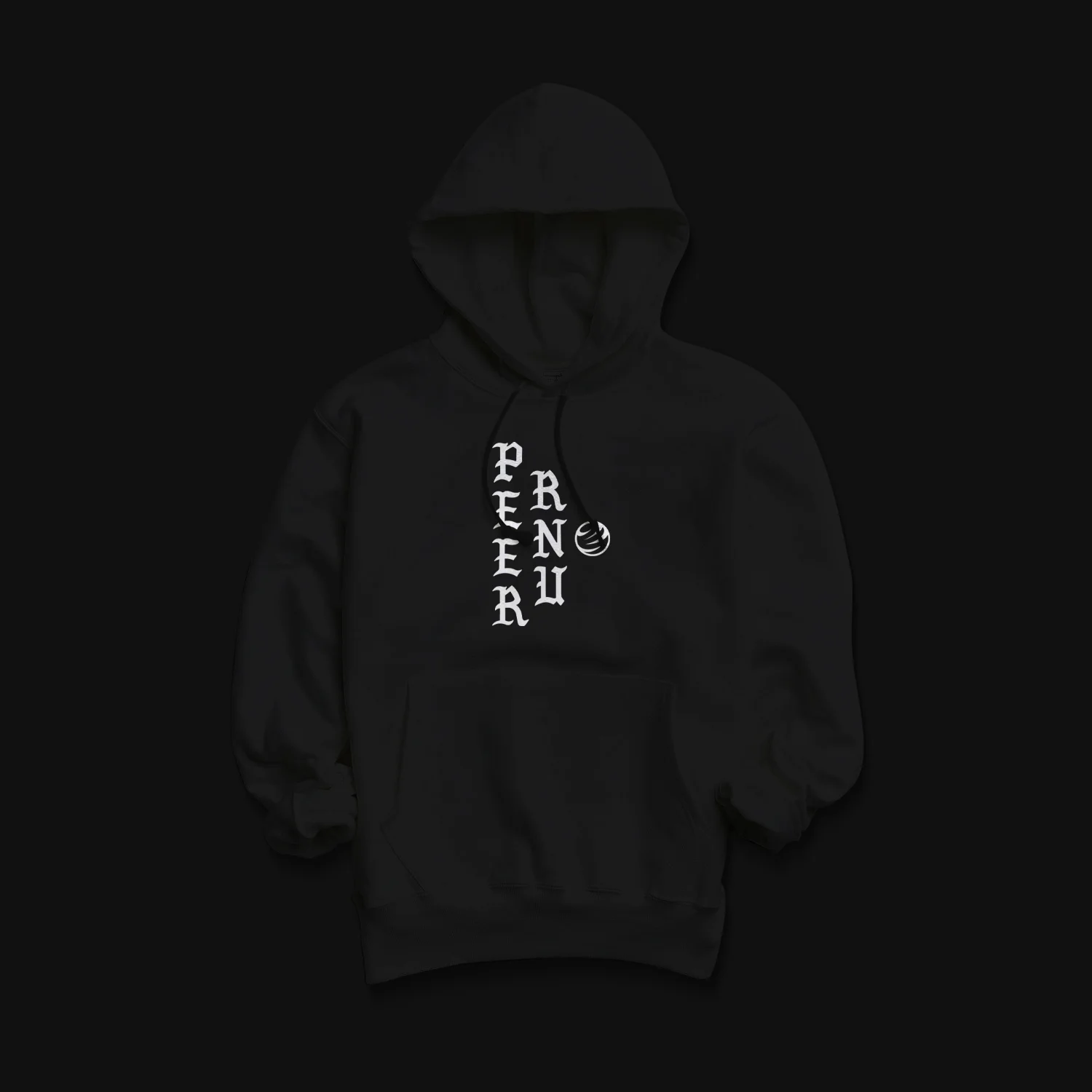 Old P Hoodie - Black