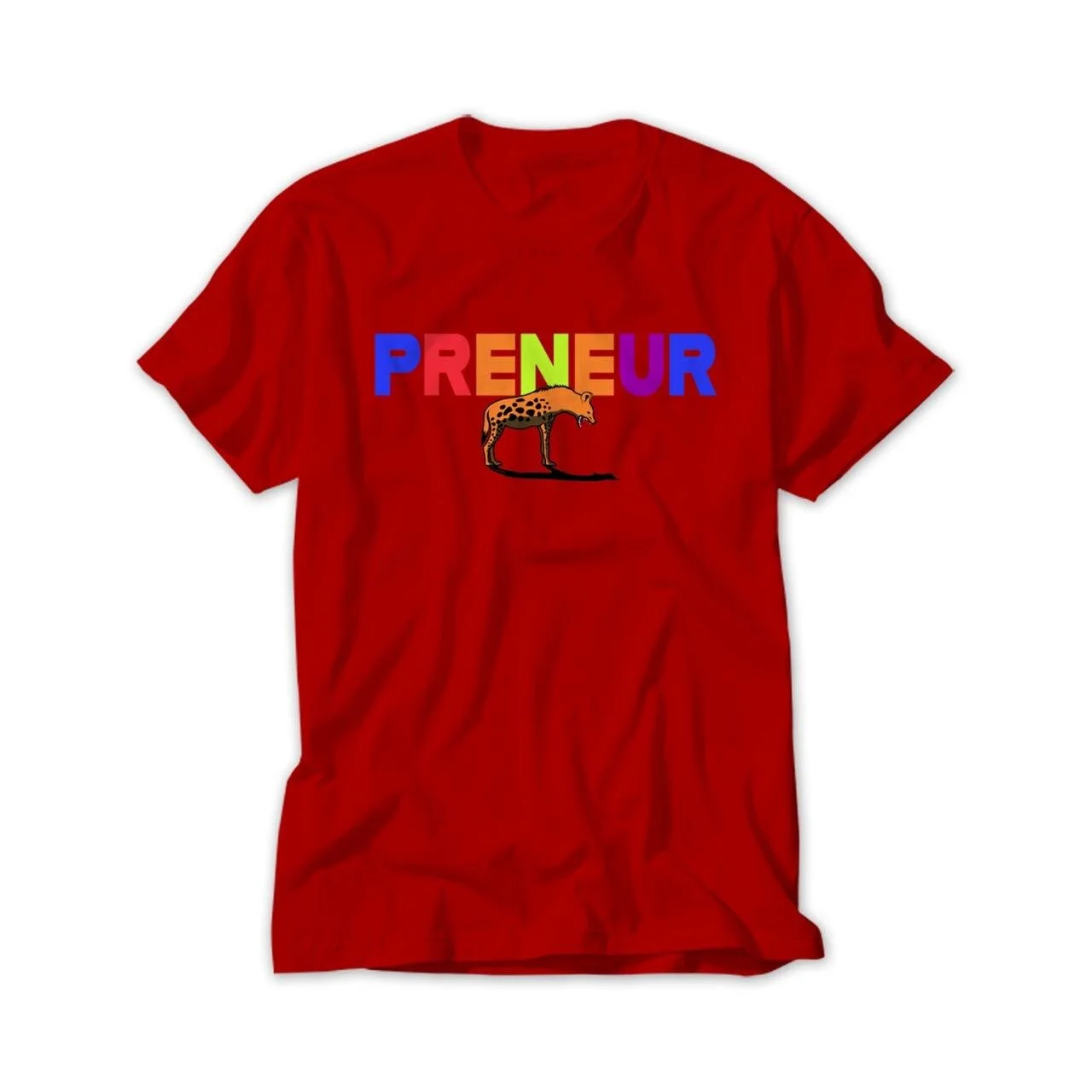 The Hyena Red/Multi Tee