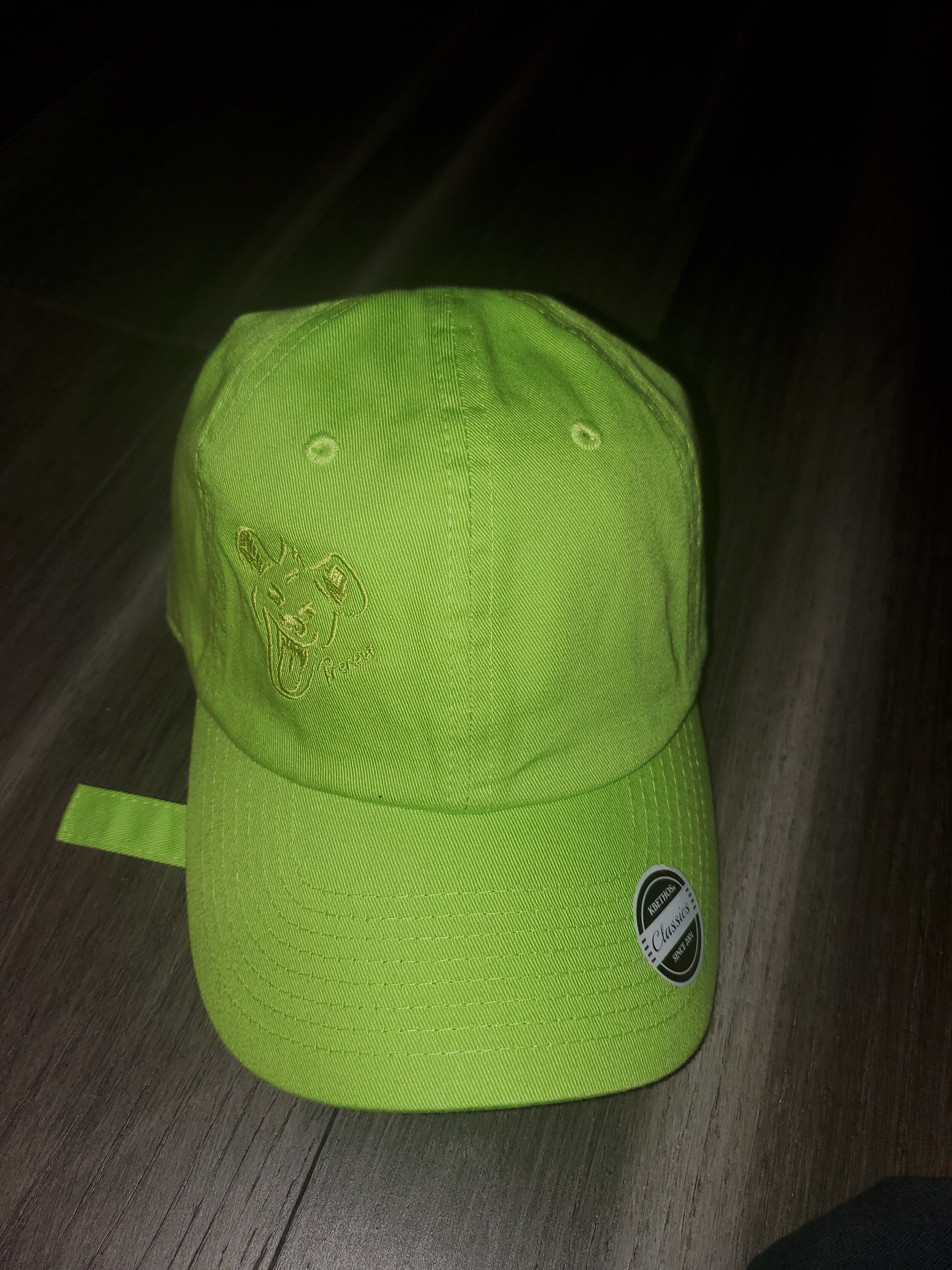 Classic Sketch Hyena Cap - Lime