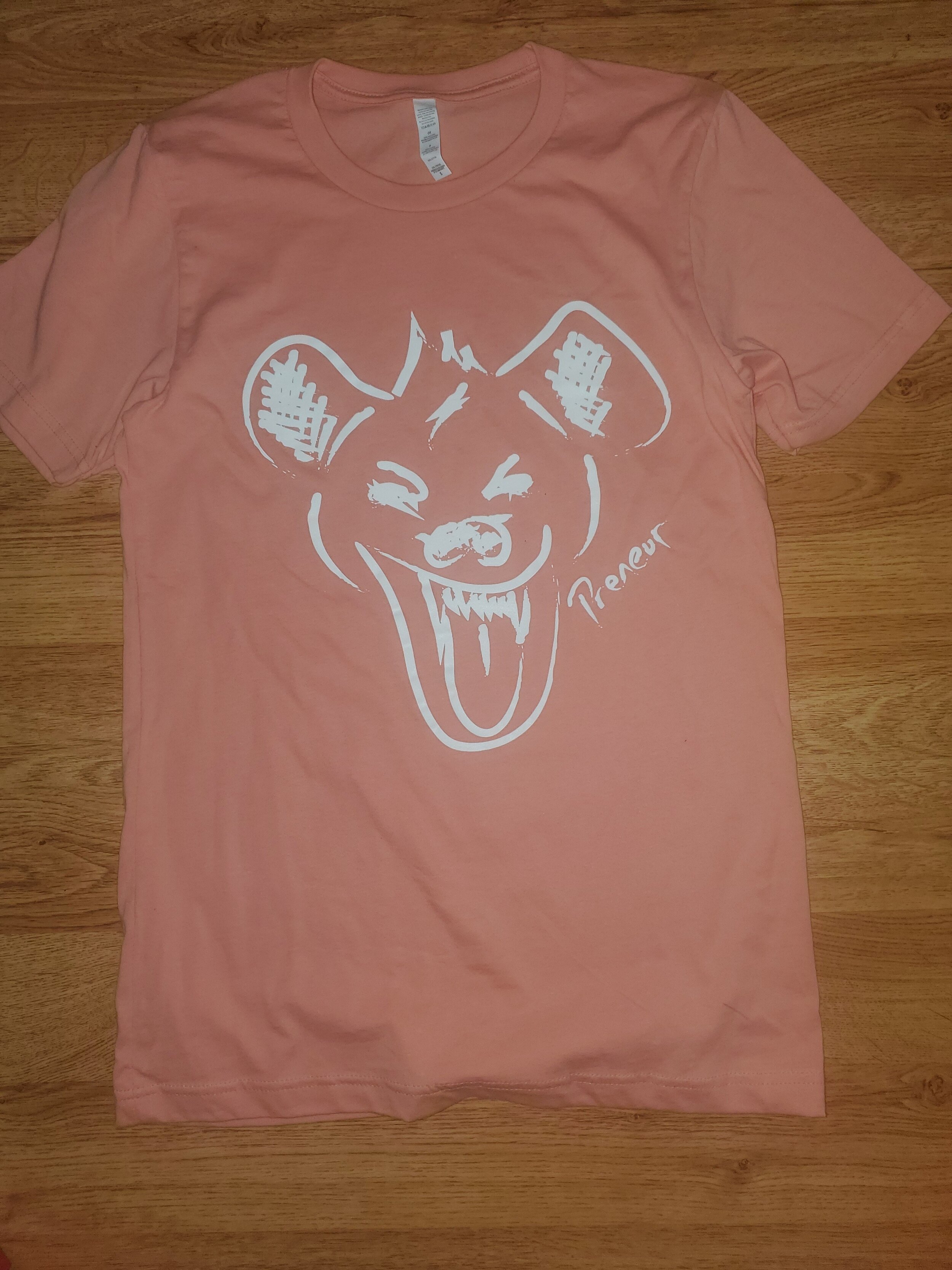 Hyena Quote Sunset/Cream