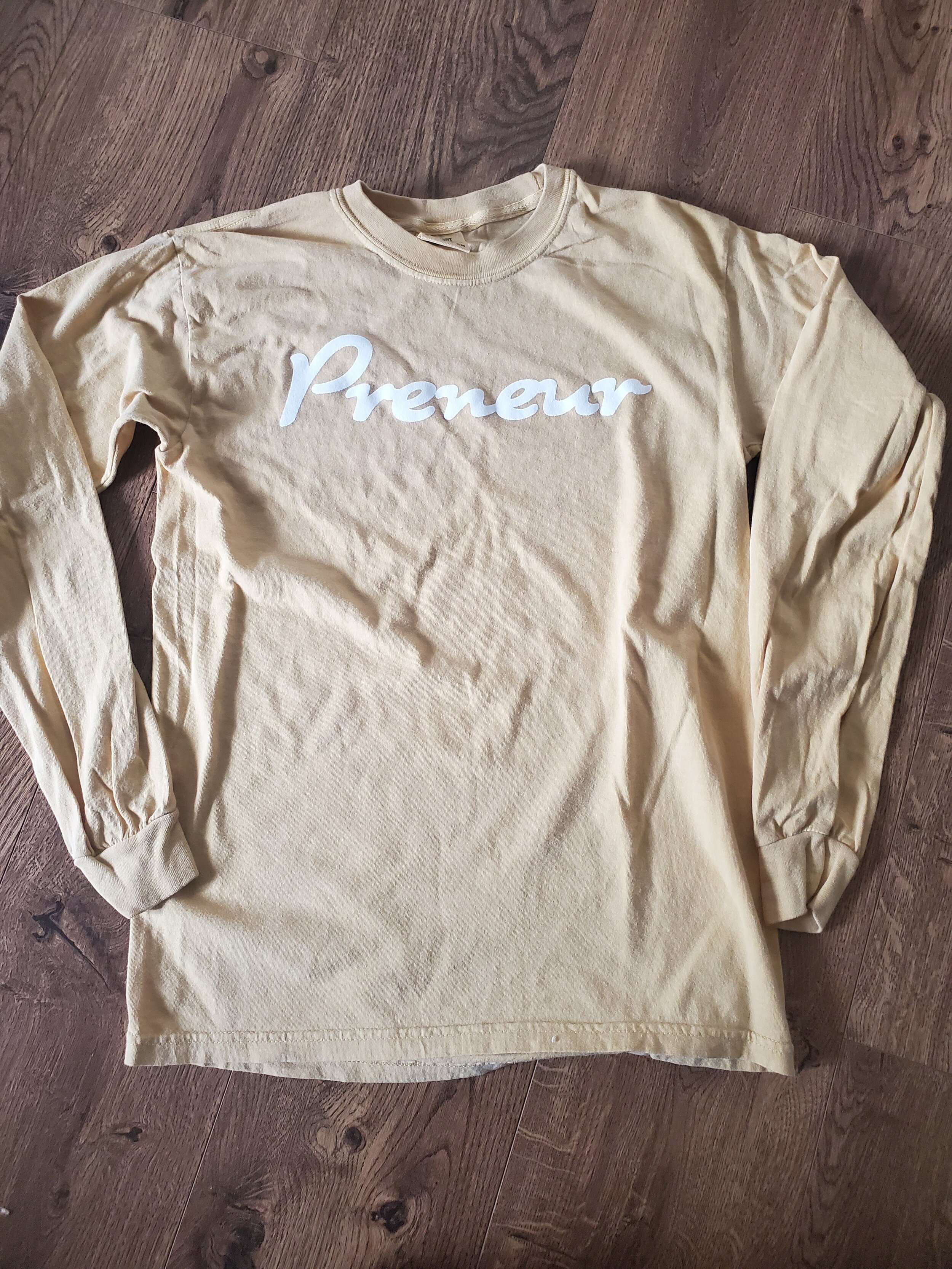 Szn 7 Long Tee- Mustard 