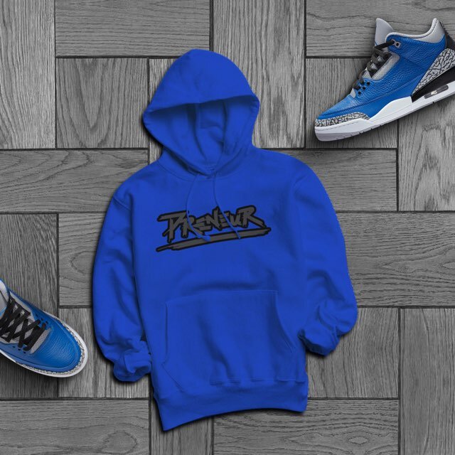 Limited Royal/Reflective Hoodie