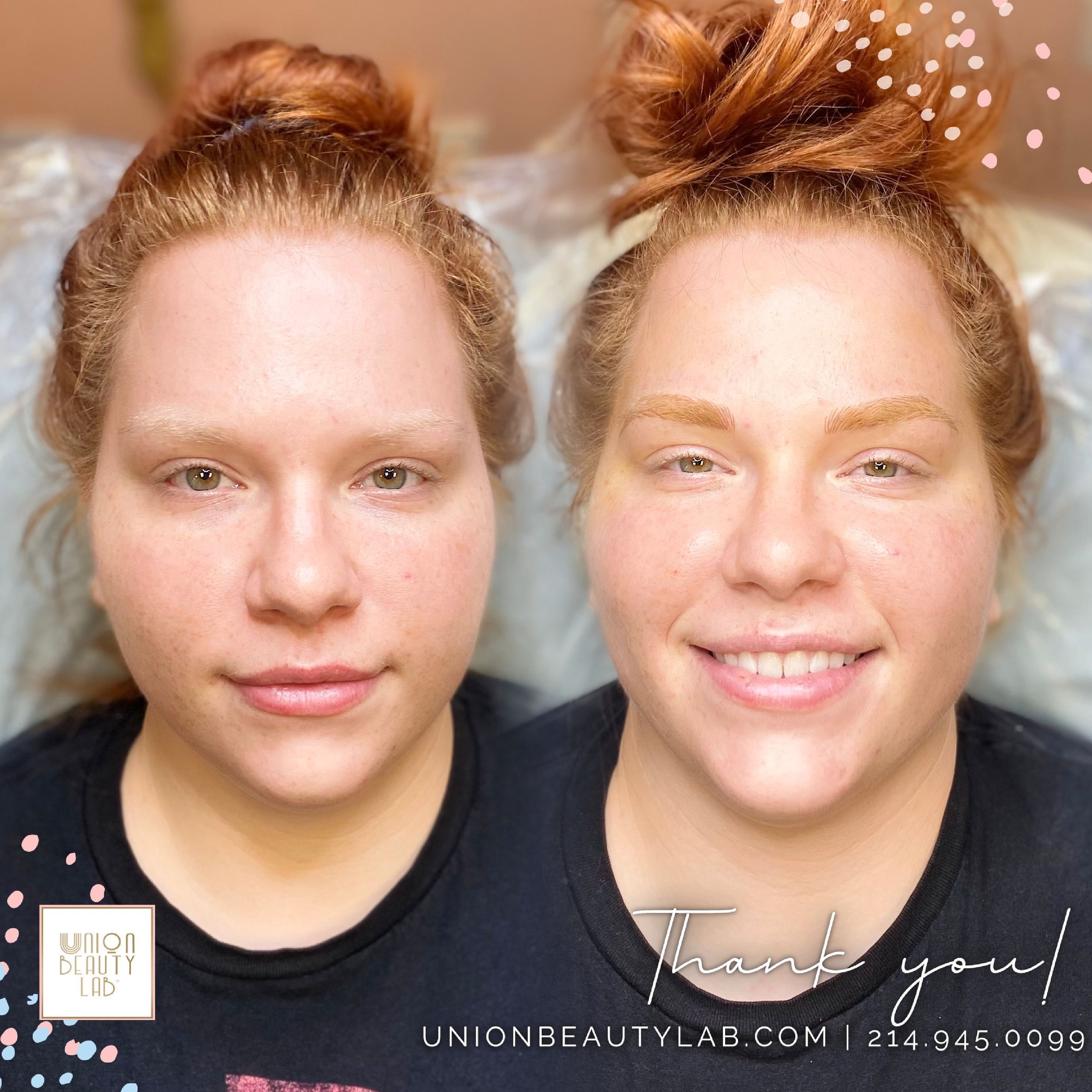 2149450099 Union Beauty Lab best places that do microblading eyebrows near me in Dallas Redhead Brows 30.JPG