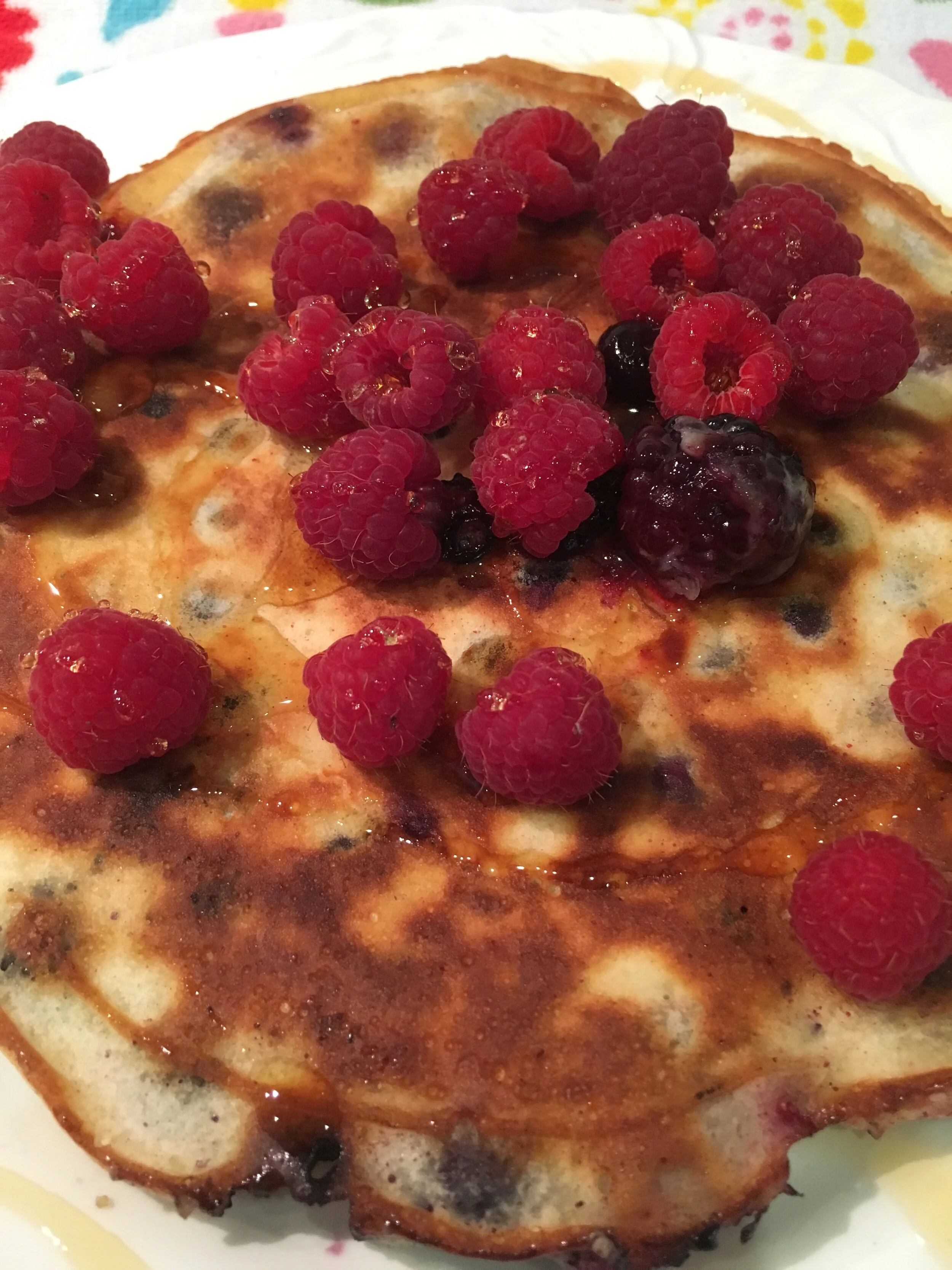 Pancakes and Teppan-apples!