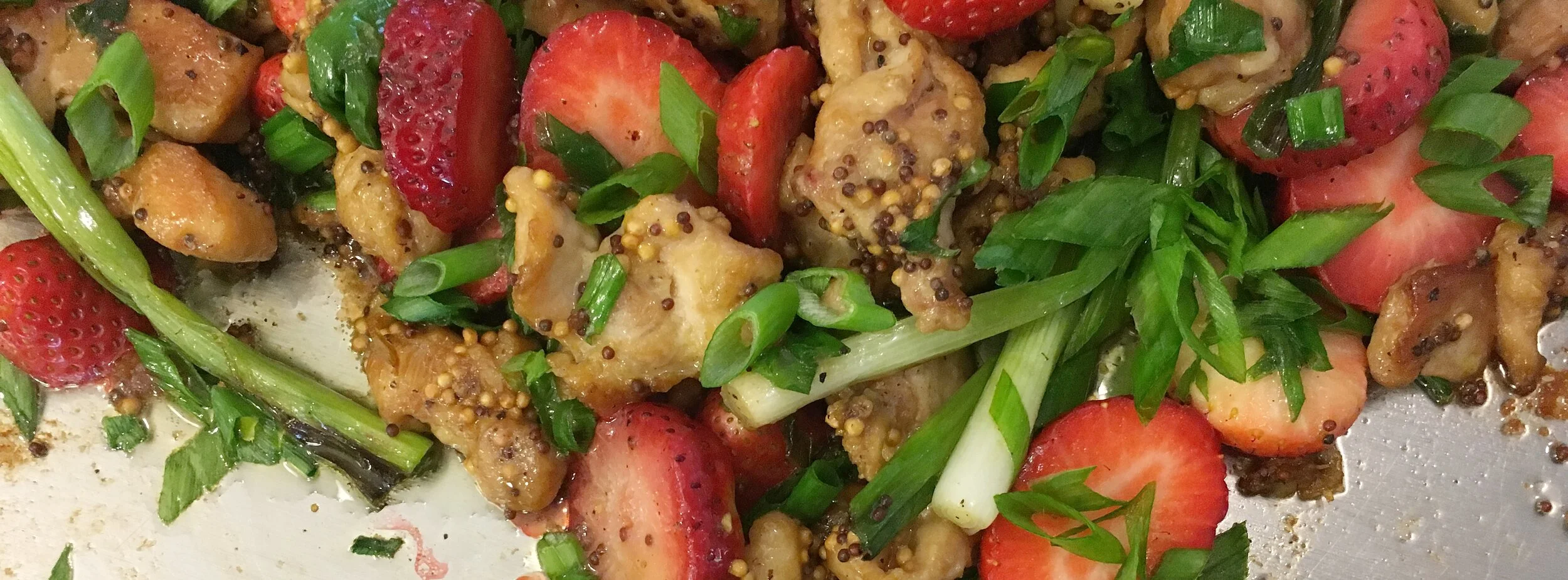 Teppanyaki Strawberry Chicken