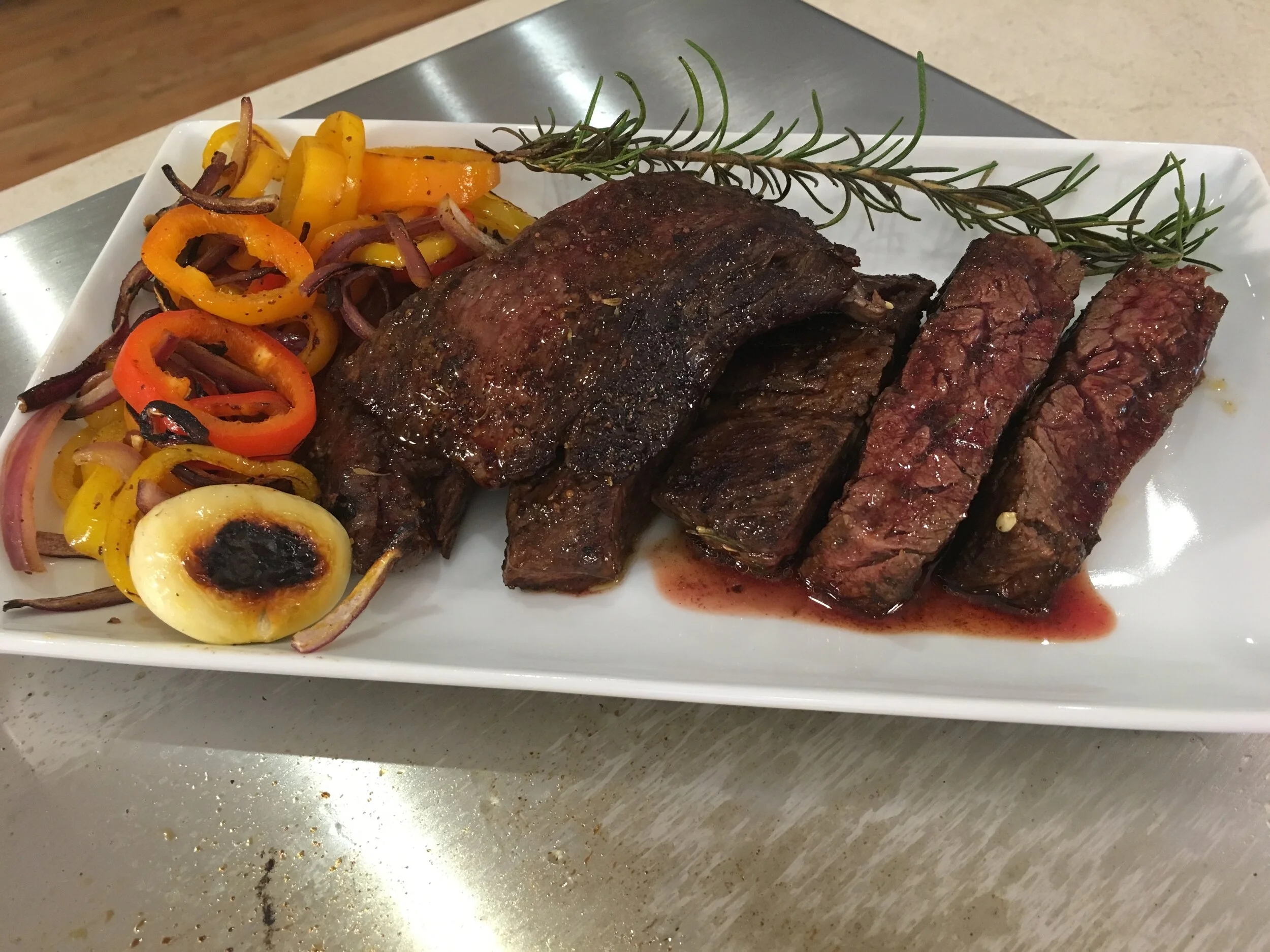 Teppan-grilled Skirt Steak Special