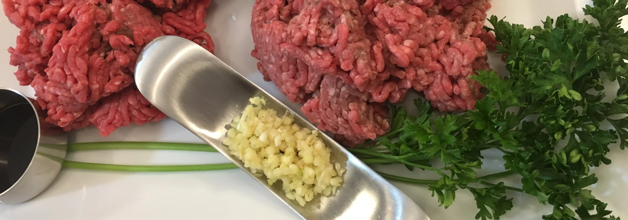 Gorgonzola Stuffed Burgers, Teppan-grilled!