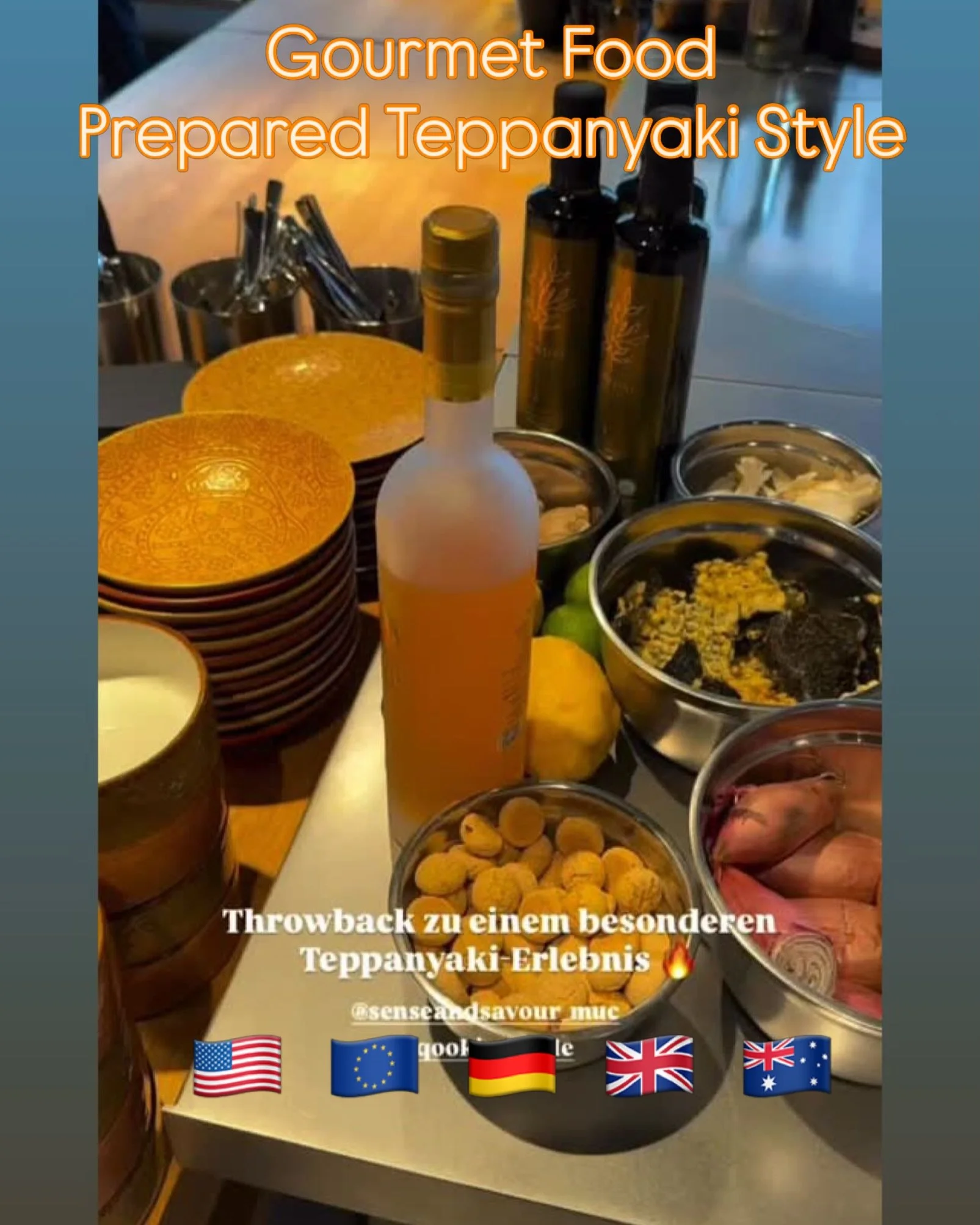 @qookingtable Academy Munich @senseandsavour_muc , Ockenheim @qookingtablewalterwendel #socialcooking #madeingermany🇩🇪🇩🇪 #teppanyakigrilling #alaplancha♨️ #griddlegoals
