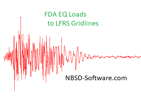 FDA EQ Loads to LFRS Gridlines