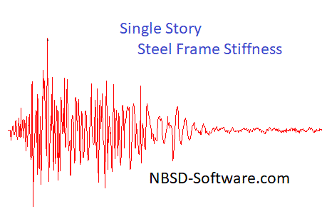 Single Story Steel Frame Stiffness.gif