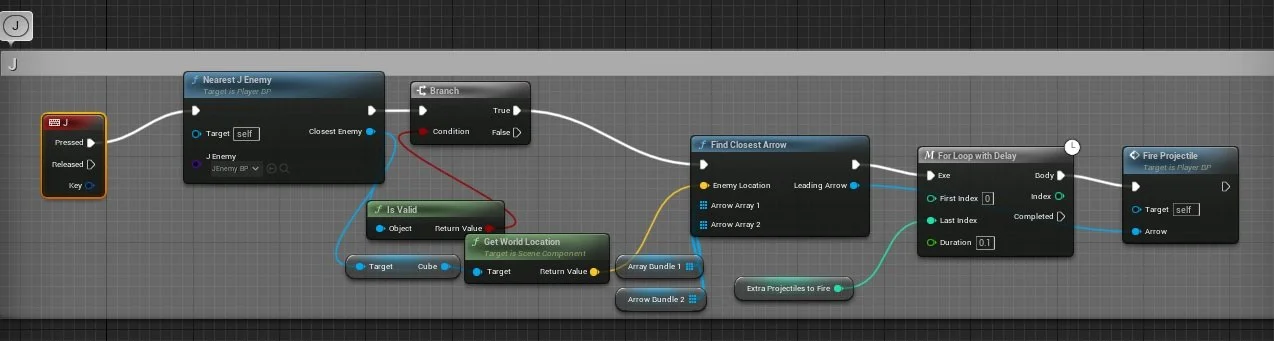 Fire Projectile Input &amp; Logic