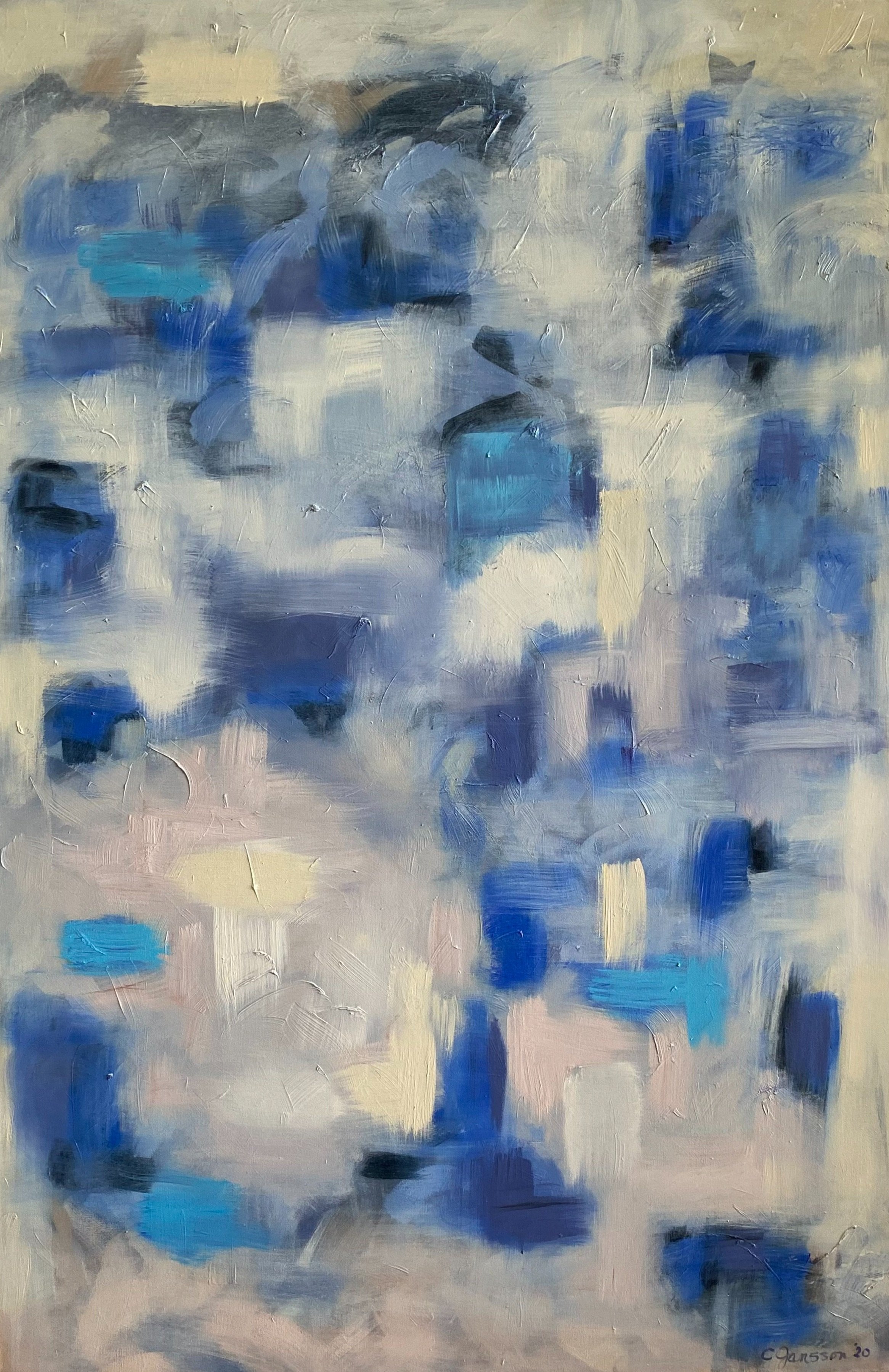 February (oil on canvas, 40”x60”)