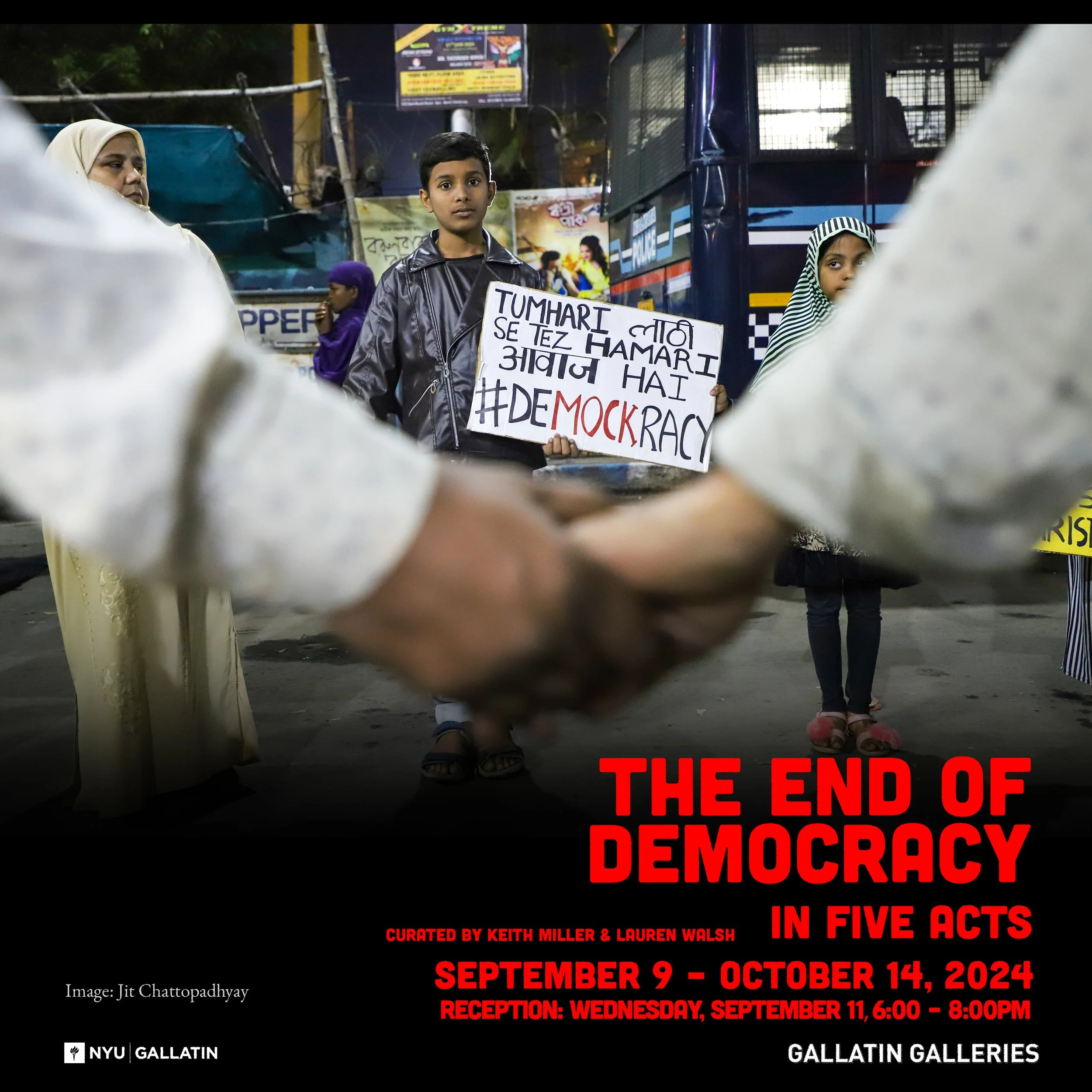 Opening Reception for The End of Democracy in Five Acts