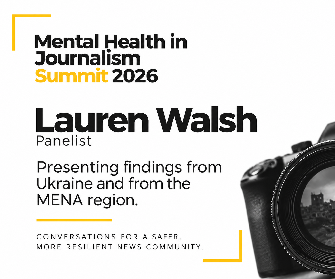 Mental Health and Photojournalism in the Arab World