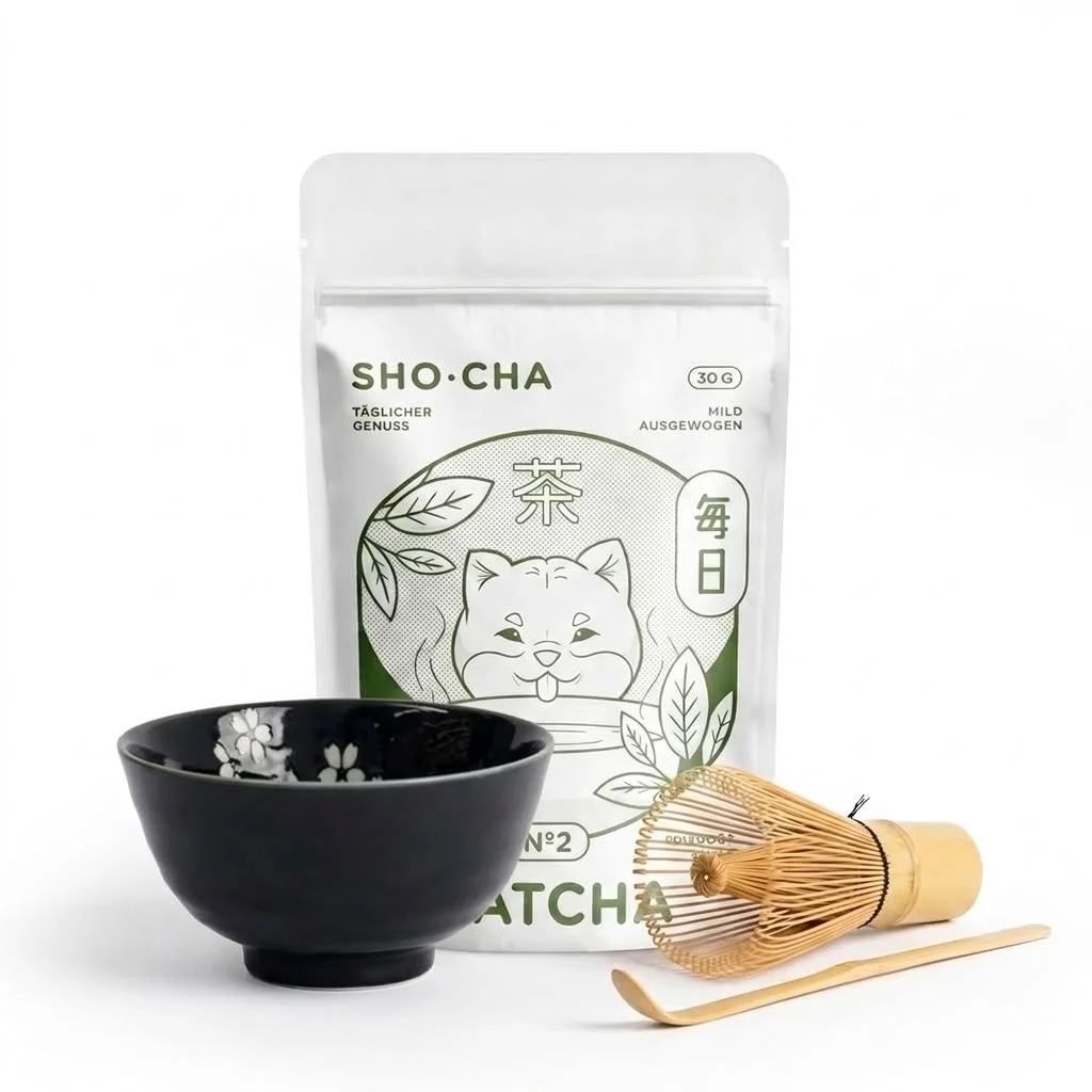 Matcha Starter Set Kakedashi Anfänger Matcha Latte Kit HANA.jpg