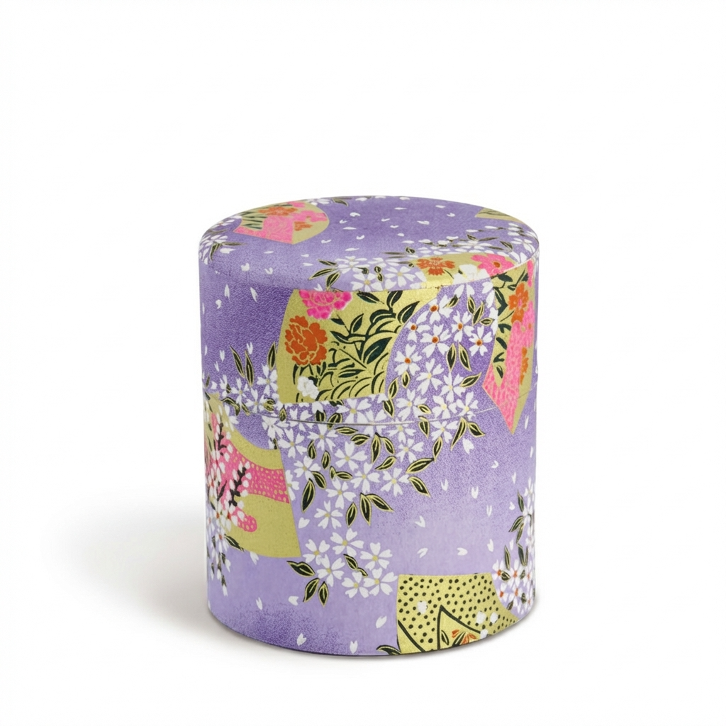 Sencha Tea Canister WASHI