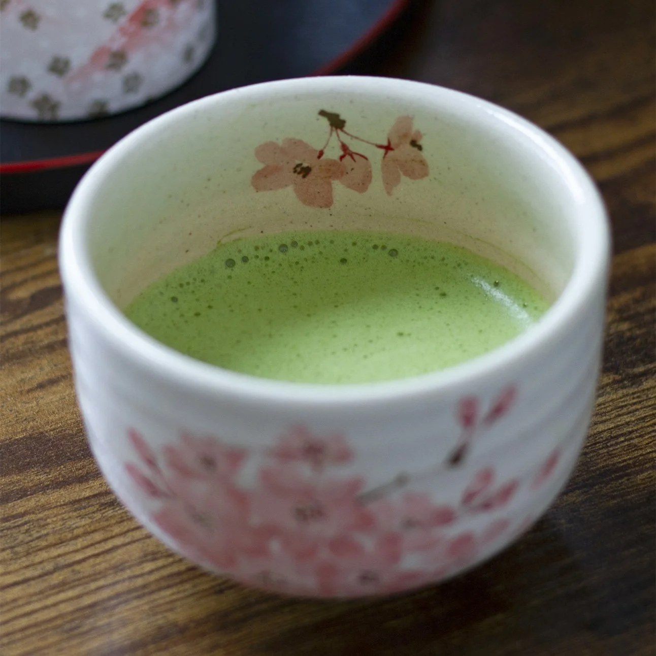 Matcha Bowl Sakura Cherry Blossom Hanami Cherry Blossom Chawan.jpg
