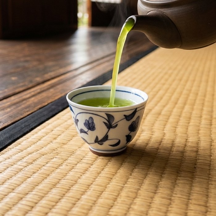 Sencha Teeschale HAPPA für die Kyusu Zubereitung von japanischem Sencha.jpg