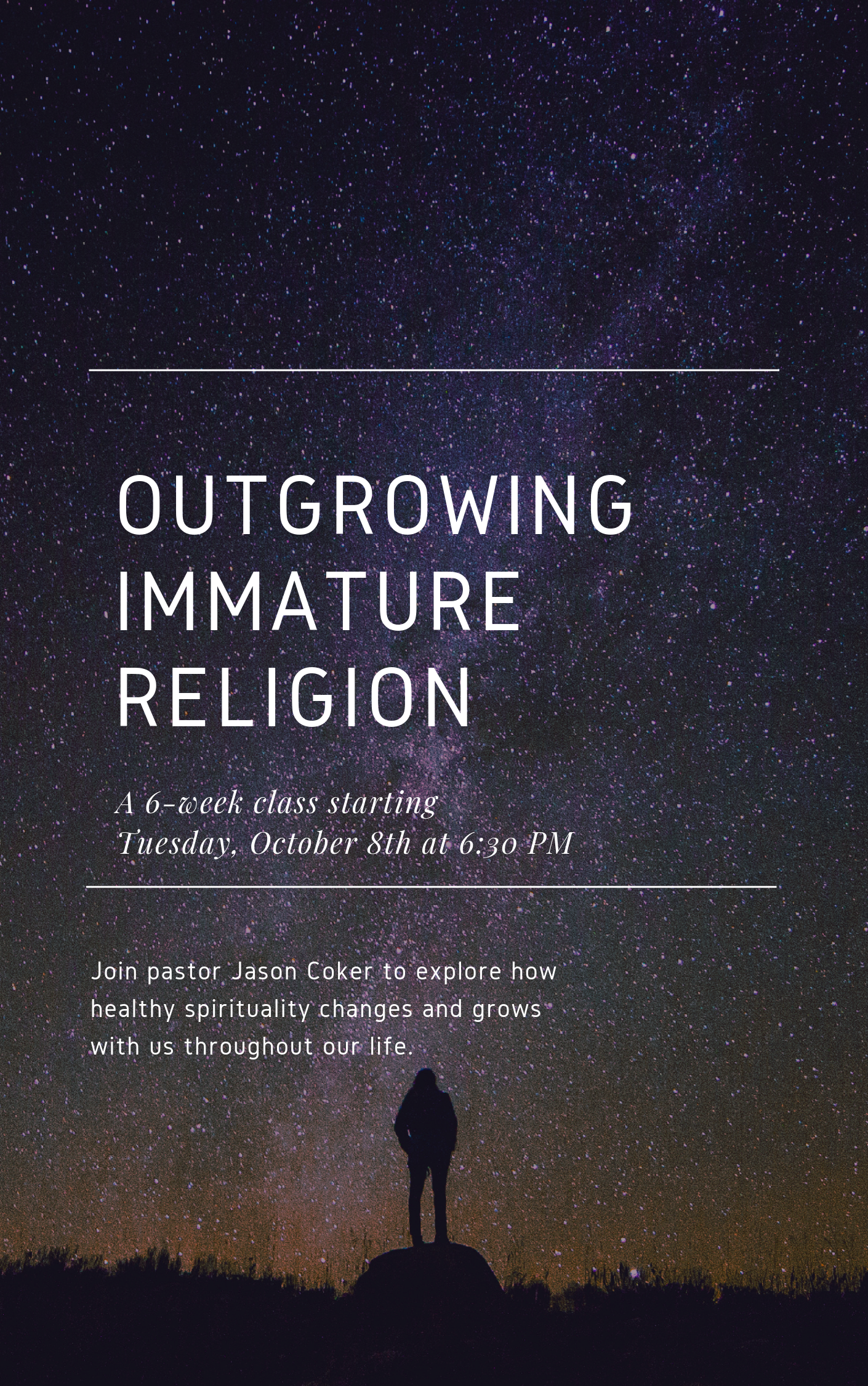 Outgrowing Immature Religion