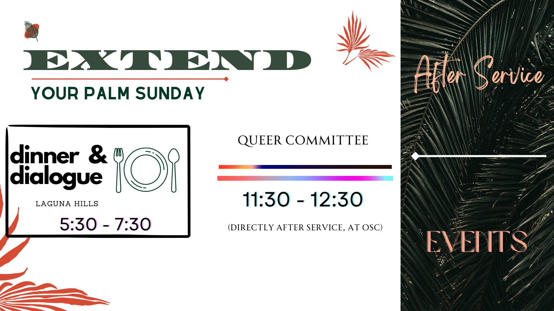 "Extend: Embracing Community Beyond Sunday Mornings"